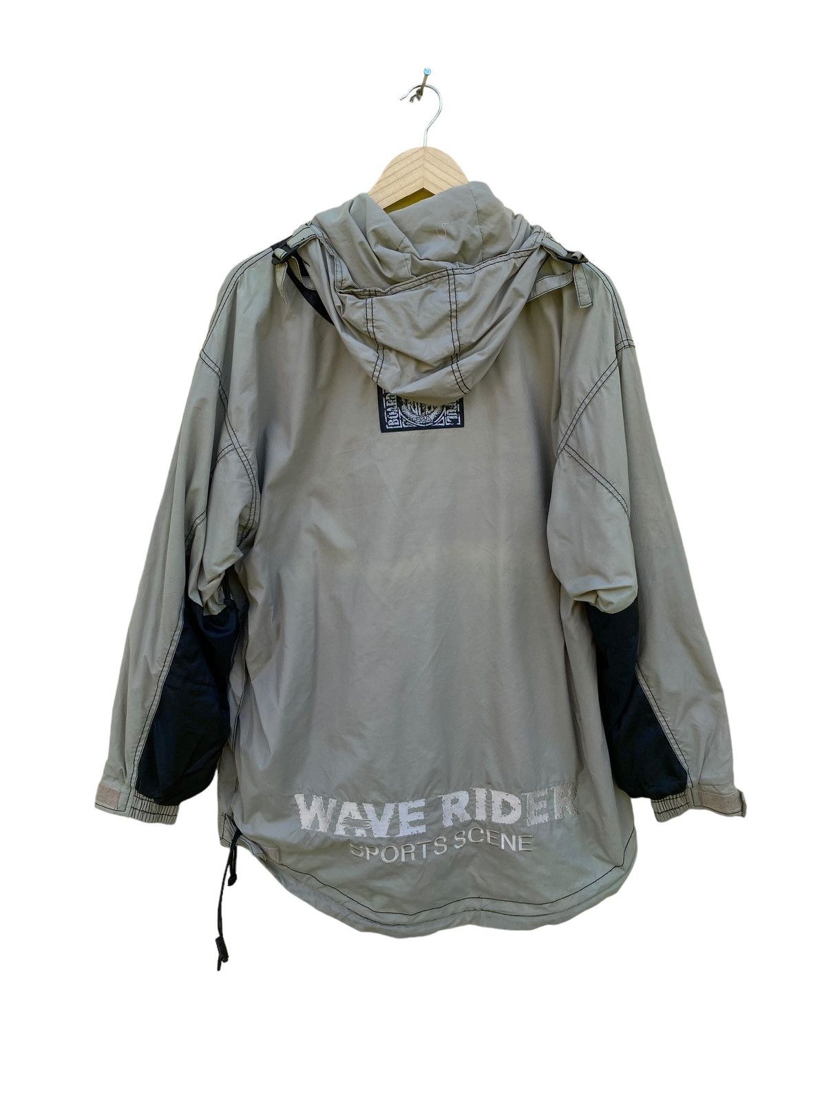 Vintage Vintage wave rider boarding hoodie half zip jacket Size US M / EU 48-50 / 2 - 2 Thumbnail