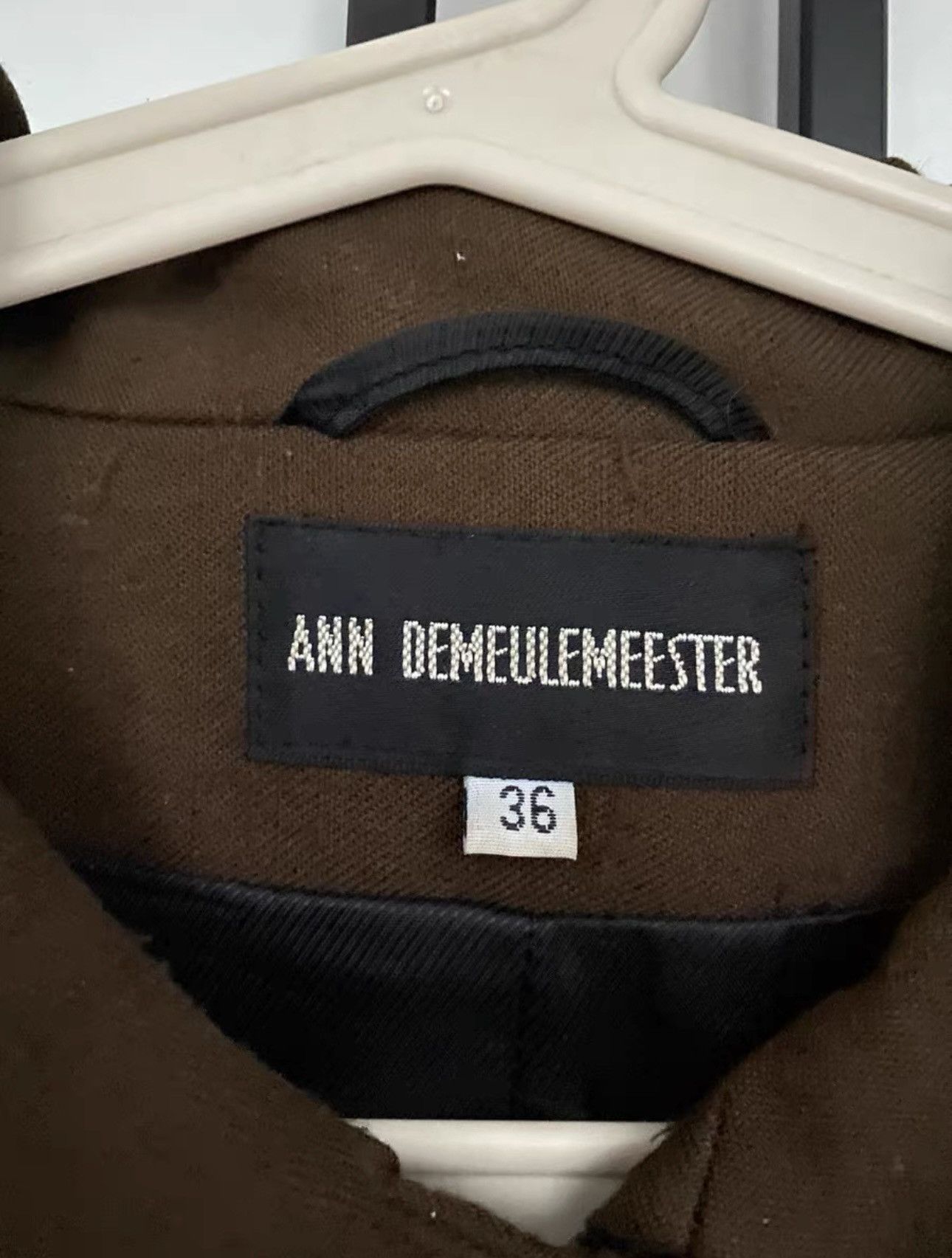Ann Demeulemeester Ann Demeulemeester chevalier-style, diagonally buttoned coat Size XS / US 0-2 / IT 36-38 - 4 Thumbnail