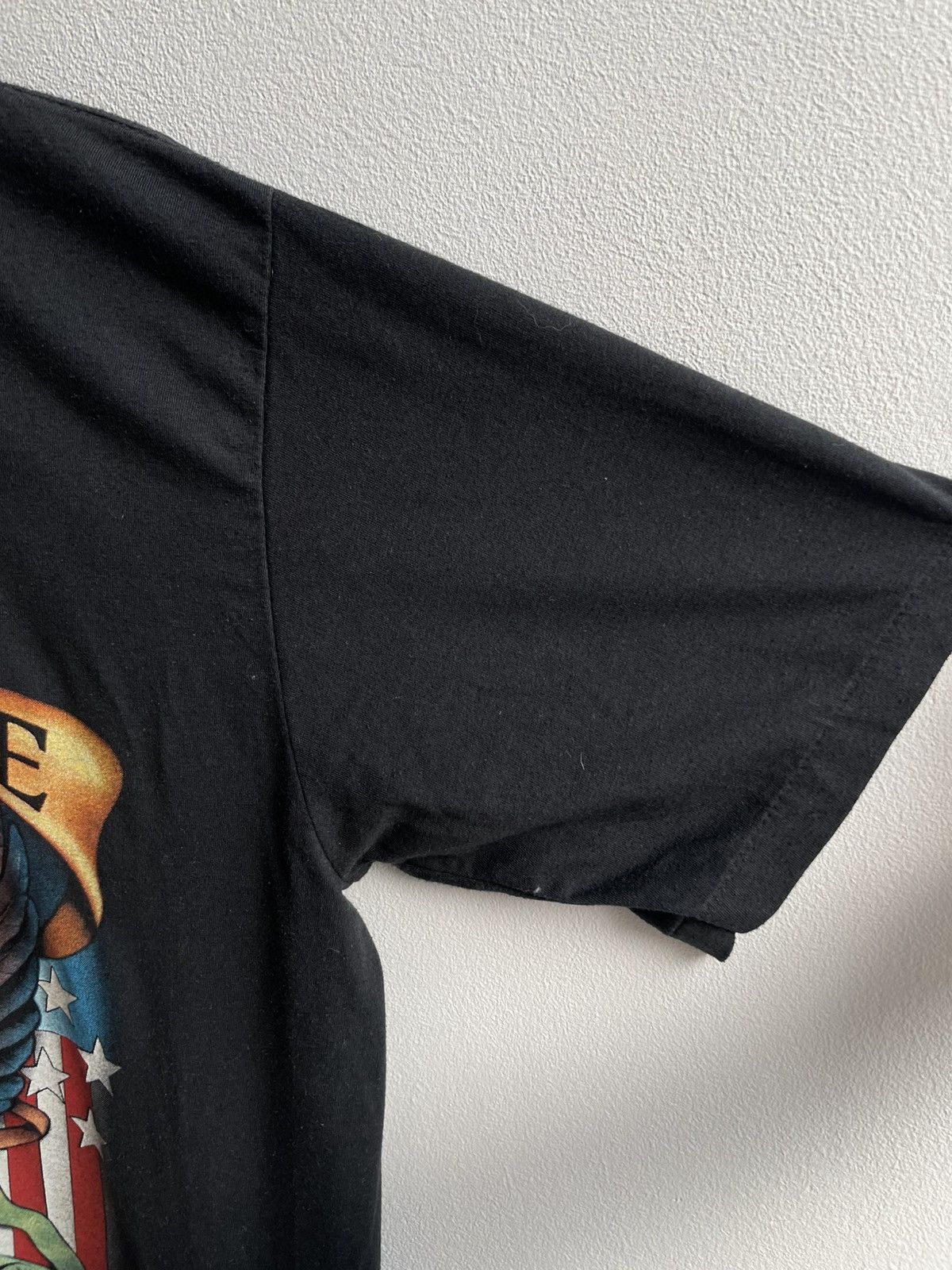 Vintage 3D EMBLEM 1990 1991 90s ROCK EAGLE BORN FREE T Shirt Tee Size US L / EU 52-54 / 3 - 5 Thumbnail