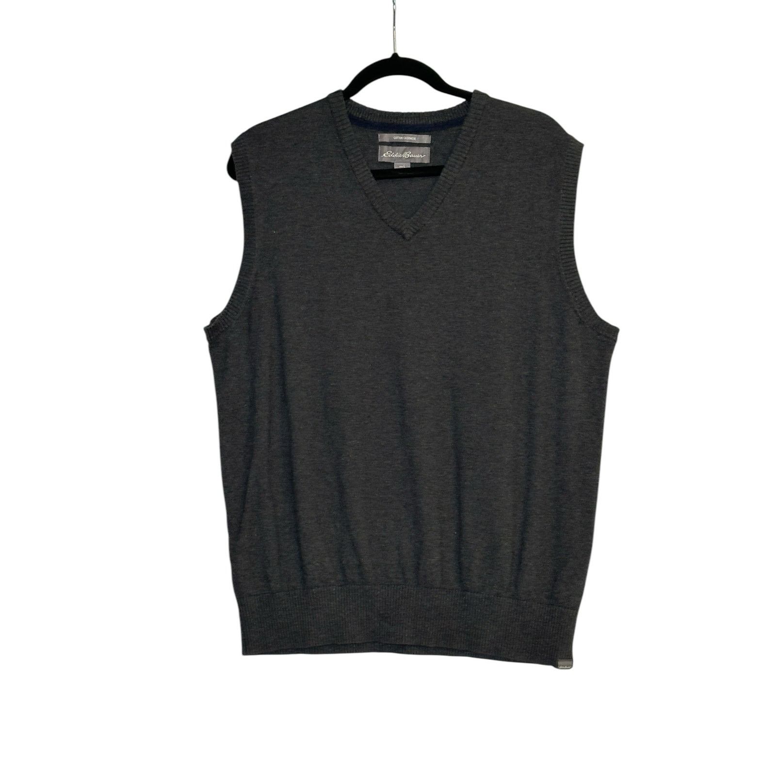 Eddie Bauer Eddie Bauer gray sweater vest size large Size US L / EU 52-54 / 3 - 6 Thumbnail