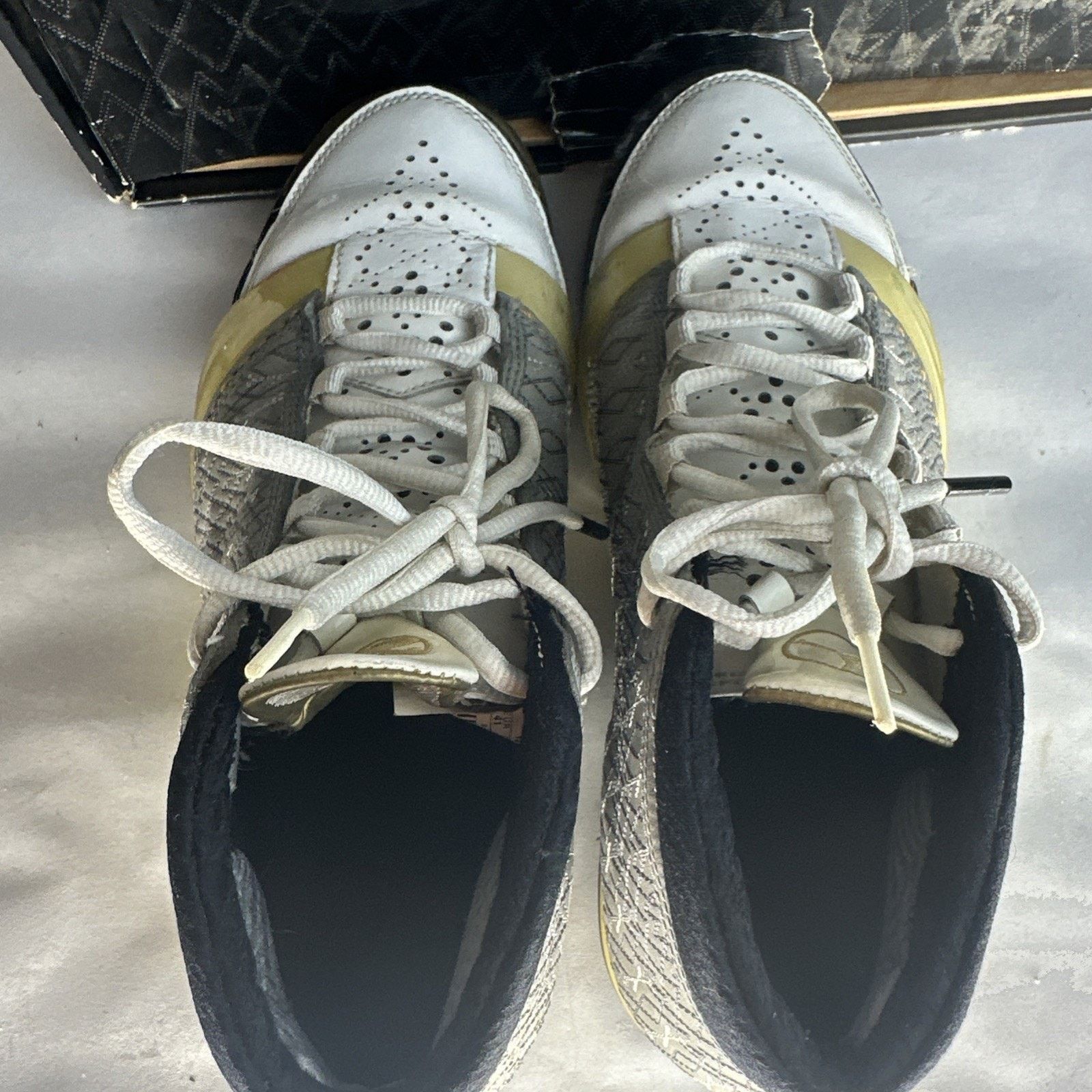 Jordan Brand Nike Air Jordan 23 XX3 OG White Stealth 2008 US 8 Size US 8.5 / EU 41-42 - 9 Thumbnail
