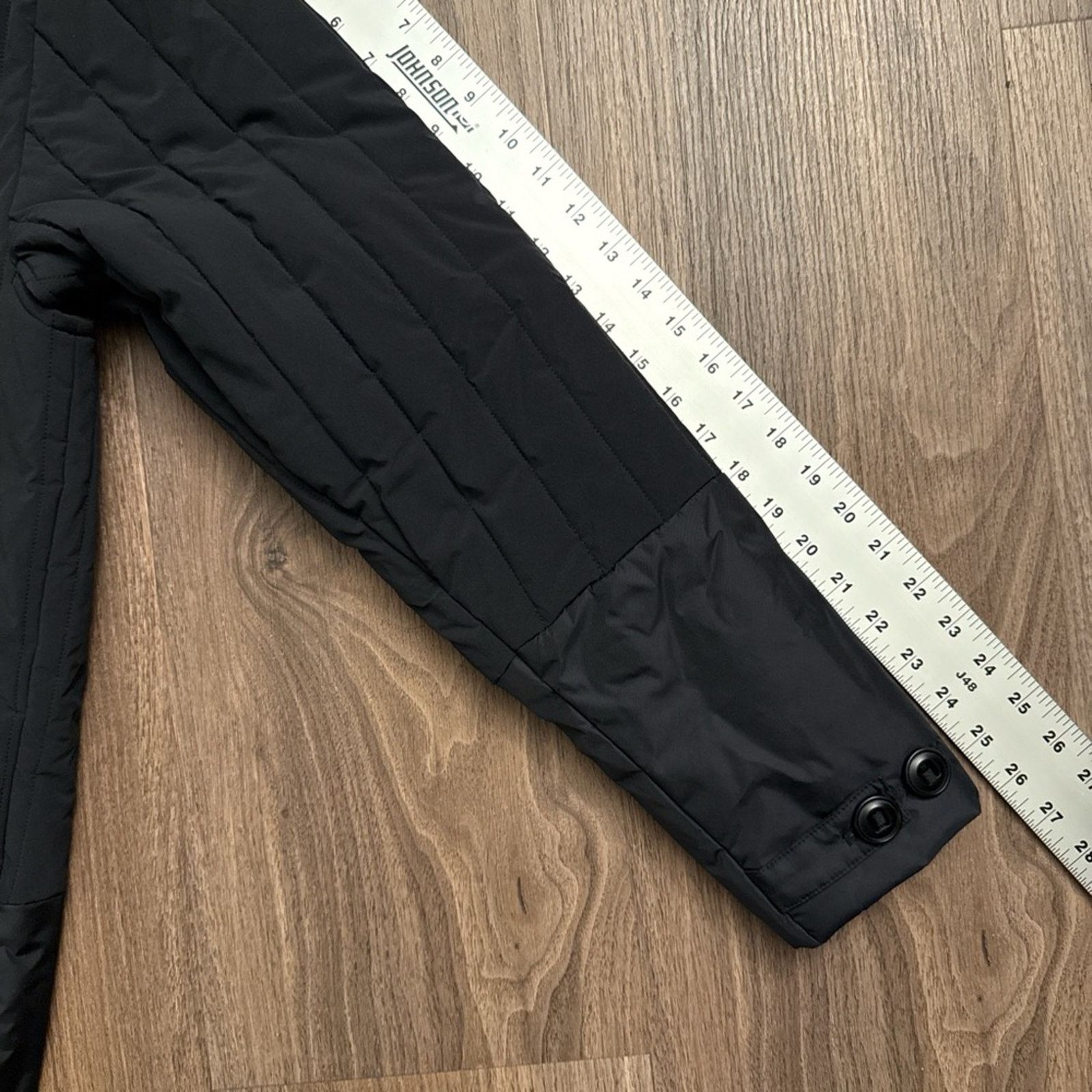 Nobis NWT Nobis women’s Eiffel Tower Black Quilted JKT Size M / US 6-8 / IT 42-44 - 8 Thumbnail
