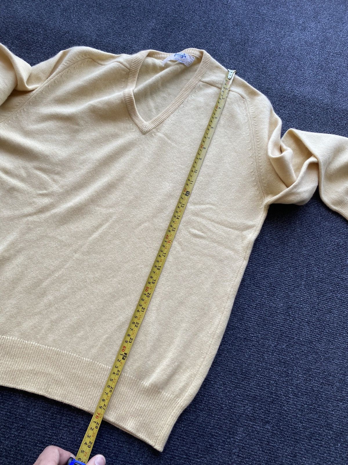 Pringle Of Scotland 🔥Pringle Scotland Cashmere Rare V neck sweater Size US L / EU 52-54 / 3 - 6 Thumbnail