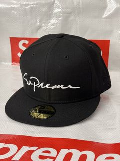 Supreme Script Hat | Grailed