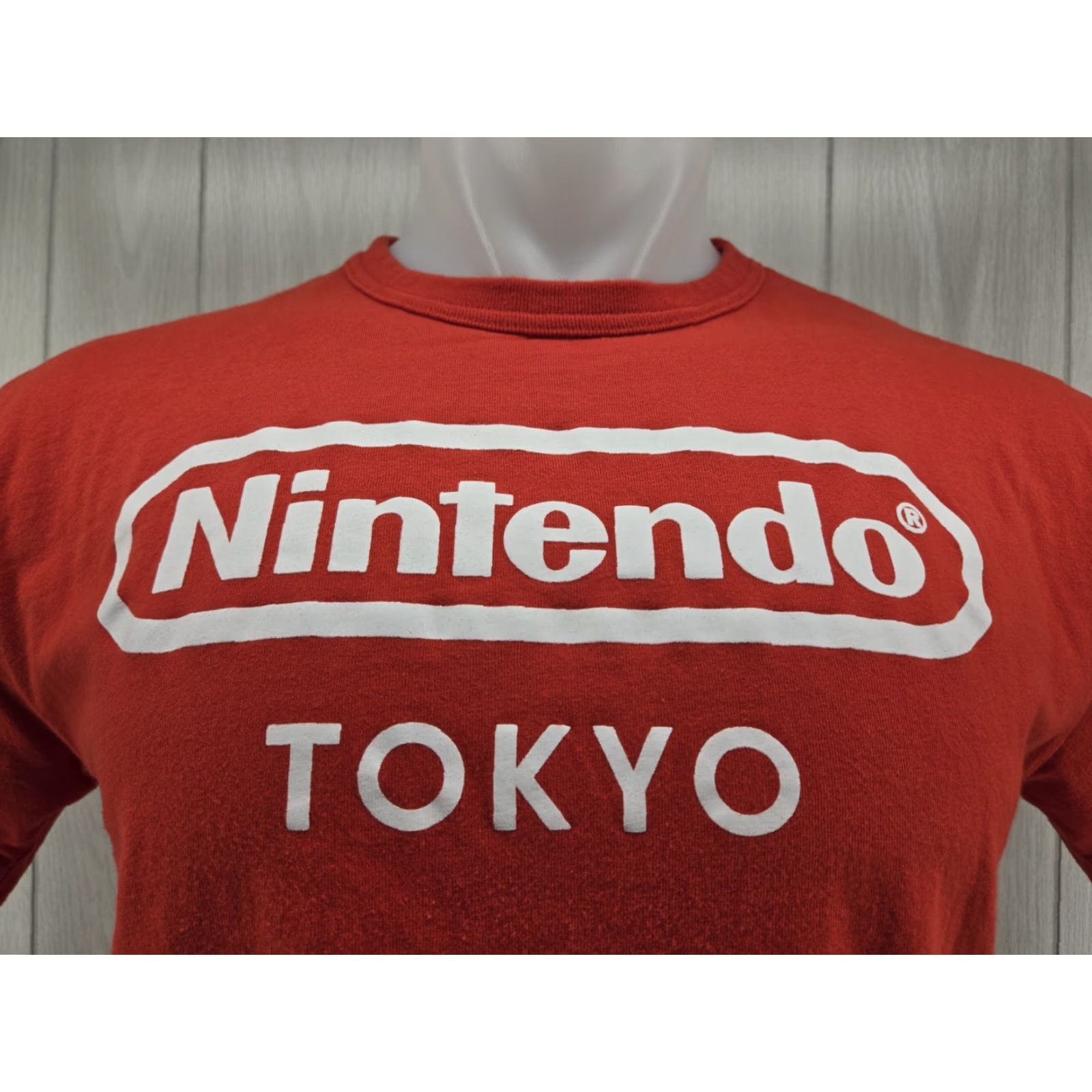 Nintendo Nintendo Tokyo Men’s Shirt M Red Cotton T Shirt Japan Vintage No Size US M / EU 48-50 / 2 - 3 Thumbnail