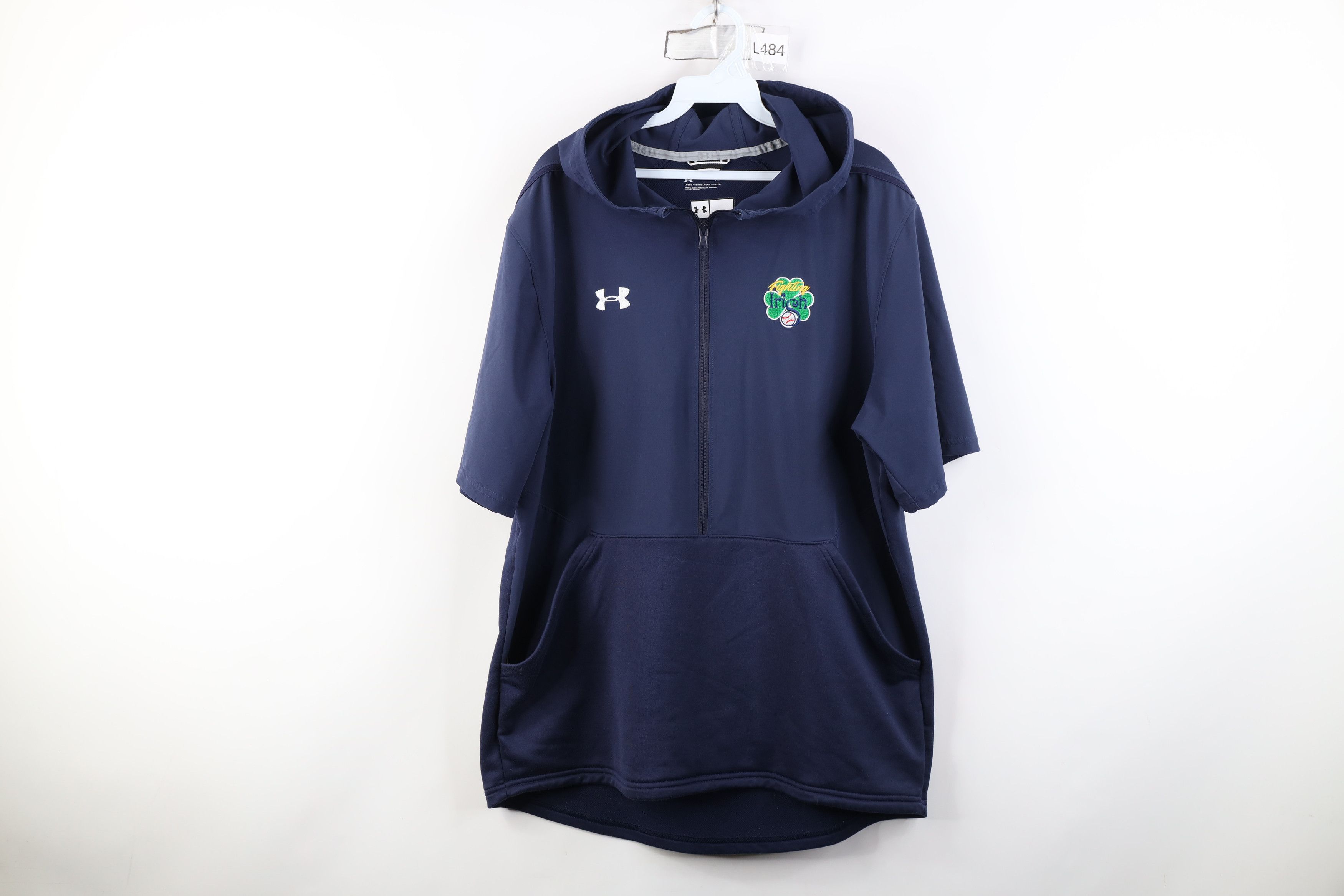 Under Armour Under Armour Notre Dame University Baseball Hooded Jacket Size US XL / EU 56 / 4 - 1 Thumbnail