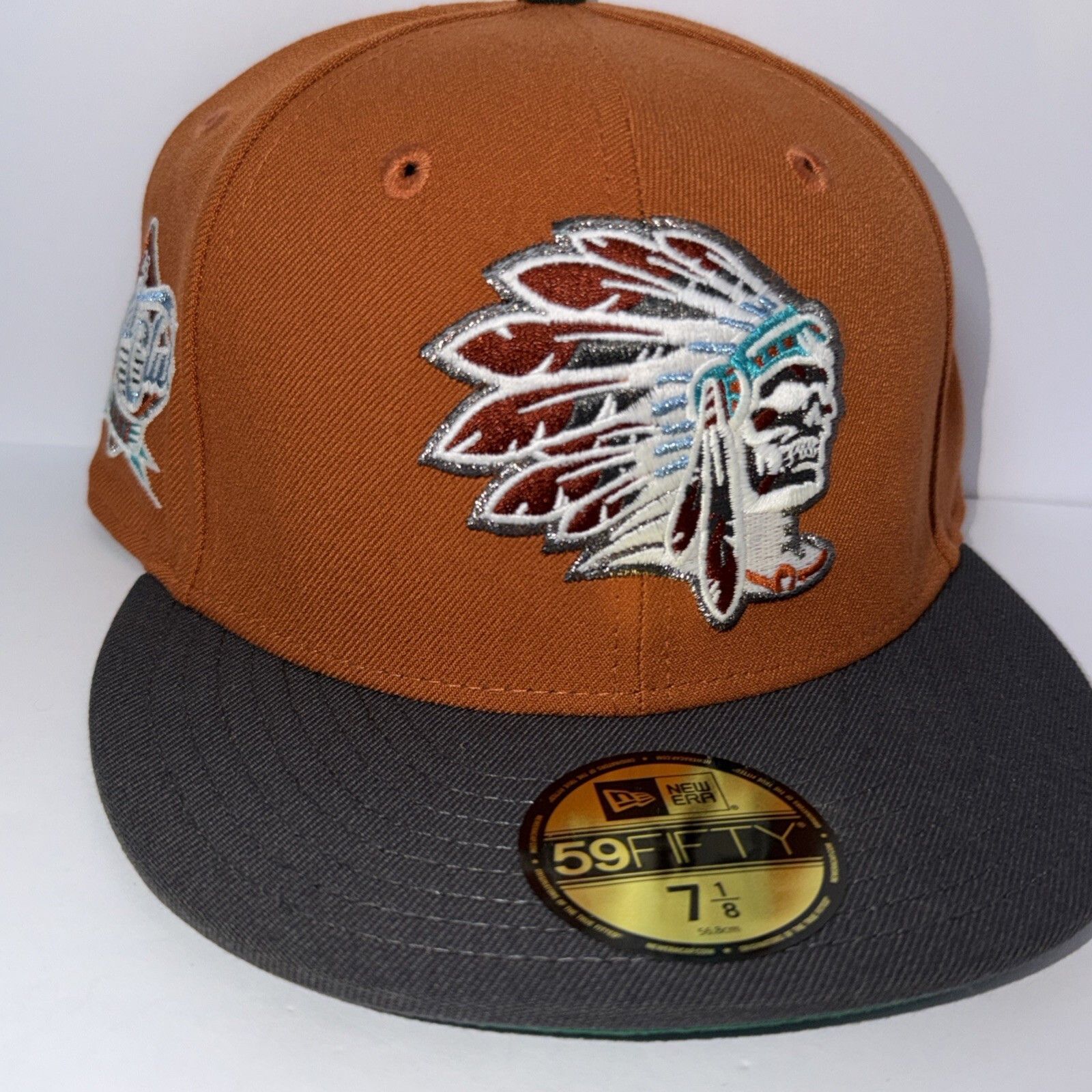 キャップ STUSSY CURLY S NEW ERA ORANGE SIZE 7 1/8 New Era × Stussy Stussy New Era Curly S fitted hat Orange 7 1/8