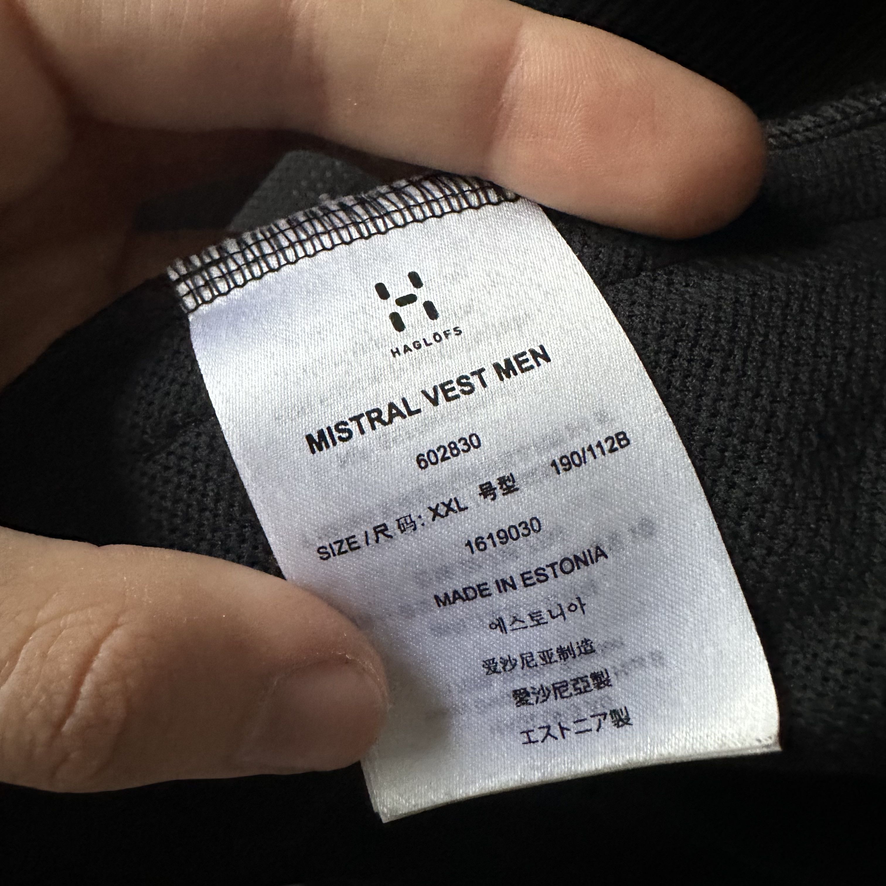 Haglofs Haglofs Mistral Soft shell Nylon Track Outdoor Oversize Vest Size US XXL / EU 58 / 5 - 5 Thumbnail