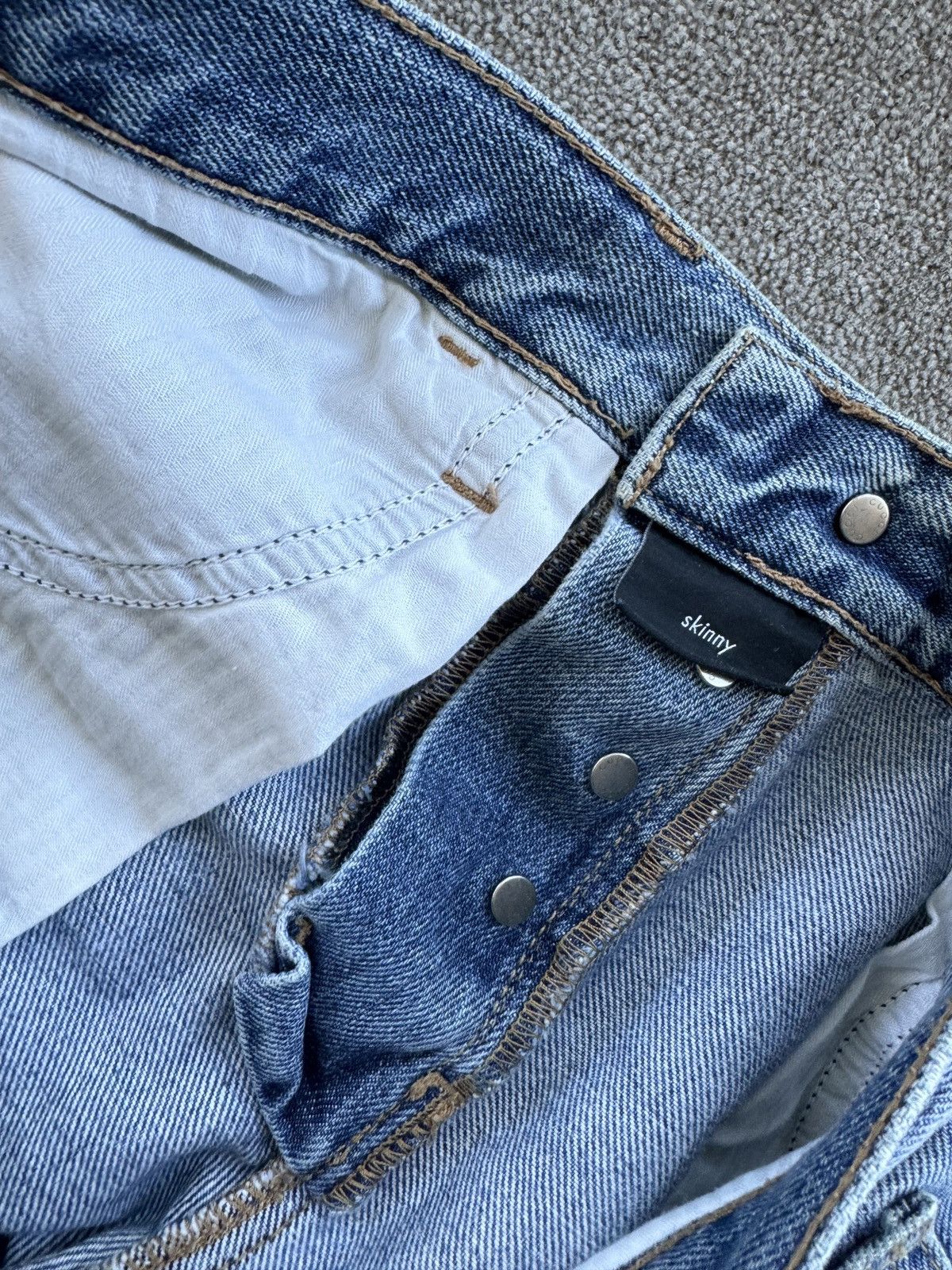 Designer × Gucci Gucci Indigo Denim Jeans Size US 33 - 5 Thumbnail