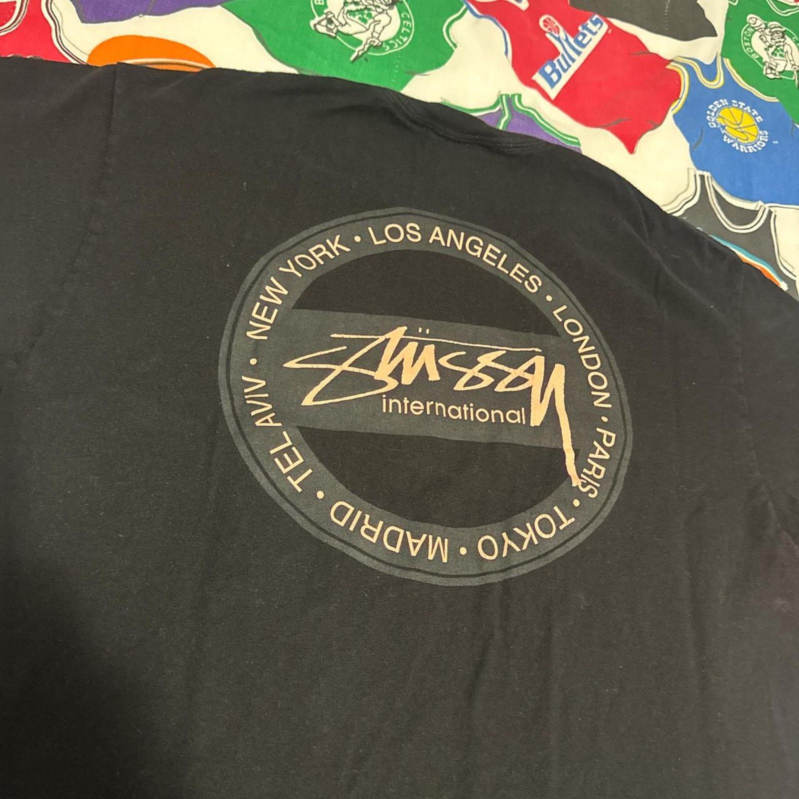 Stussy Vintage Streetwear Stüssy Technique Collab Promo Tee Size US M / EU 48-50 / 2 - 4 Thumbnail