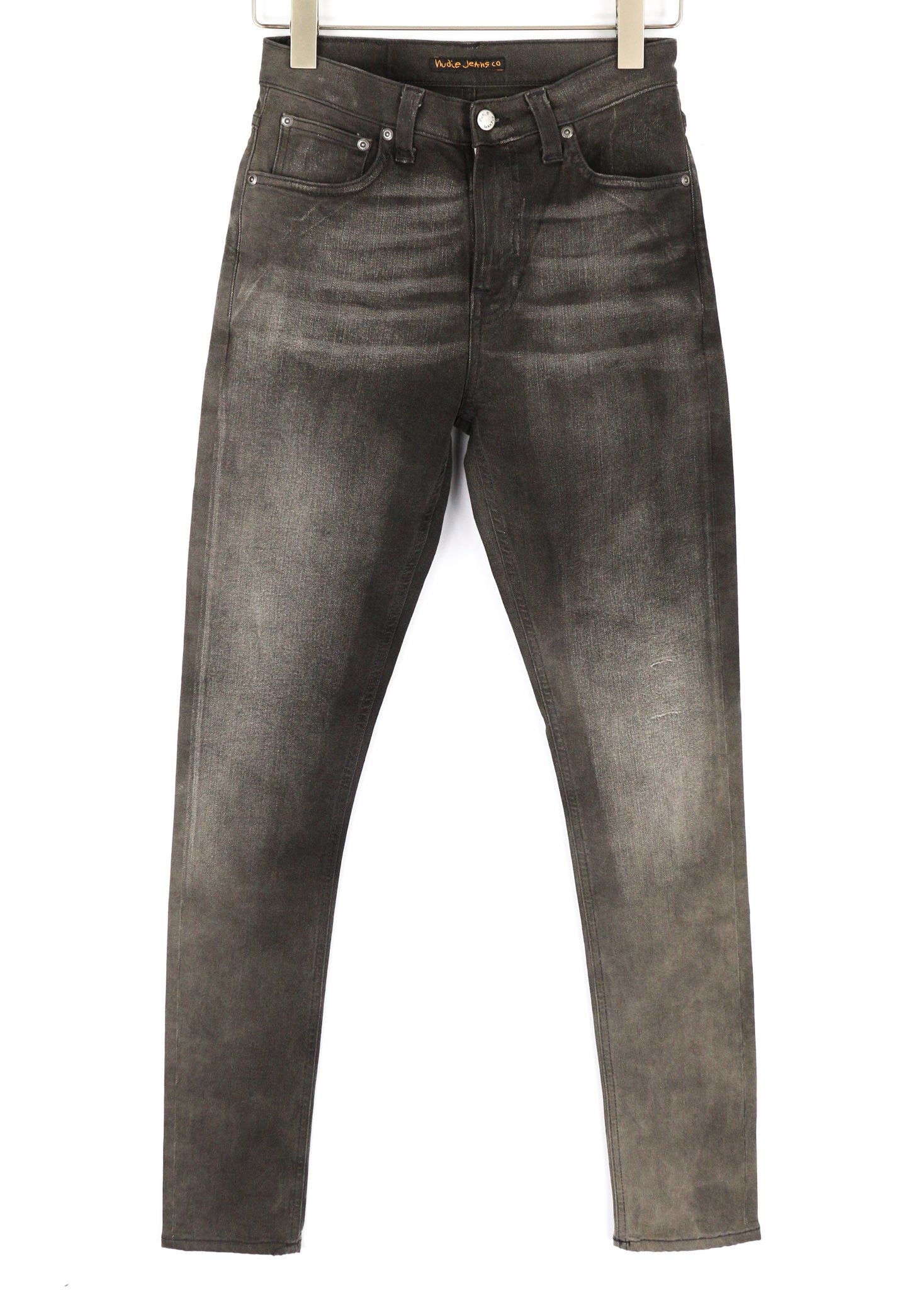 Nudie Jeans PIPE LED W28/L32 Grey Marble Organic Skinny Zip Dark 81918 Size US 28 / EU 44 - 1 Thumbnail