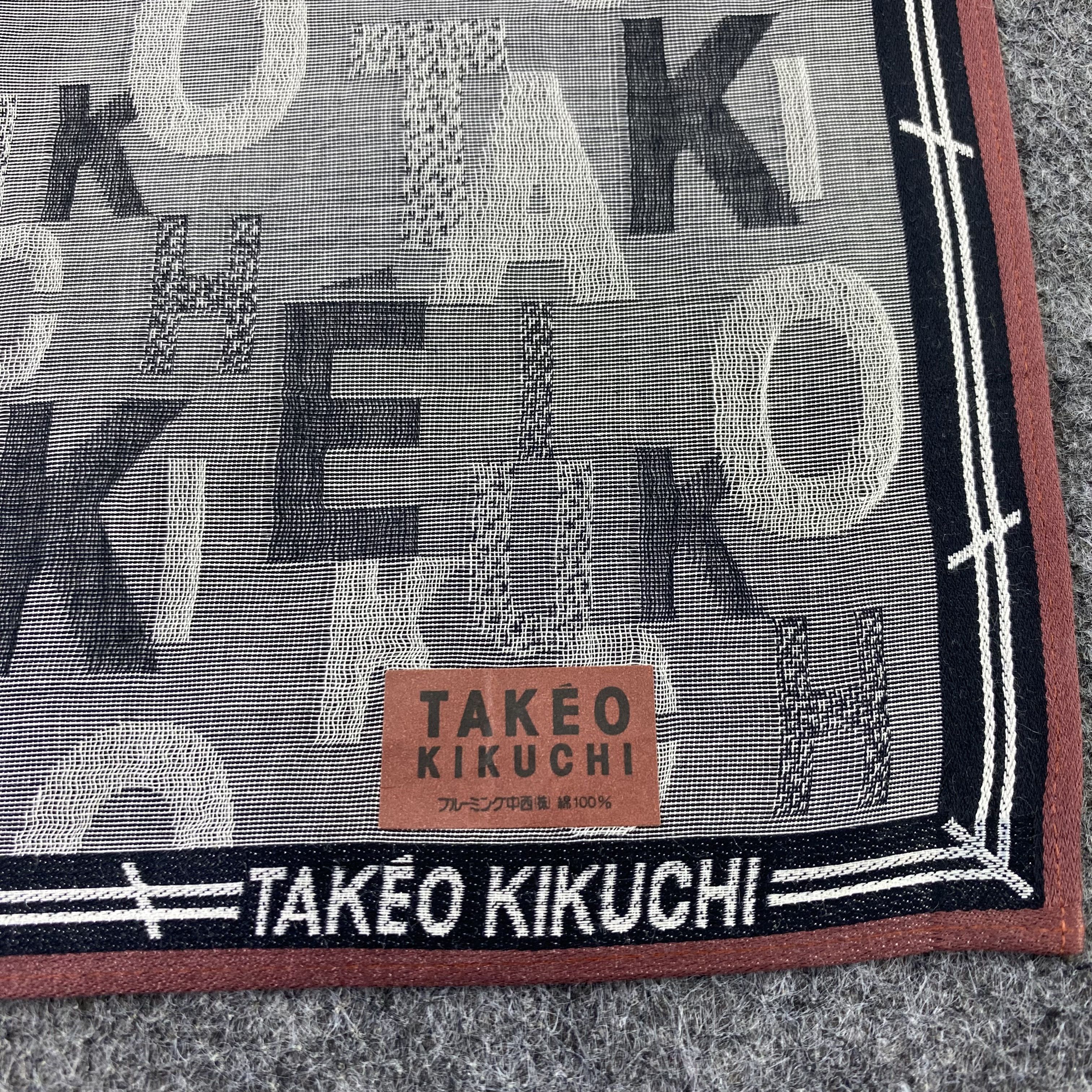 Takeo Kikuchi Takeo Kikuchi Handkerchief Neckerchief Bandana-B1606 Size ONE SIZE - 7 Thumbnail