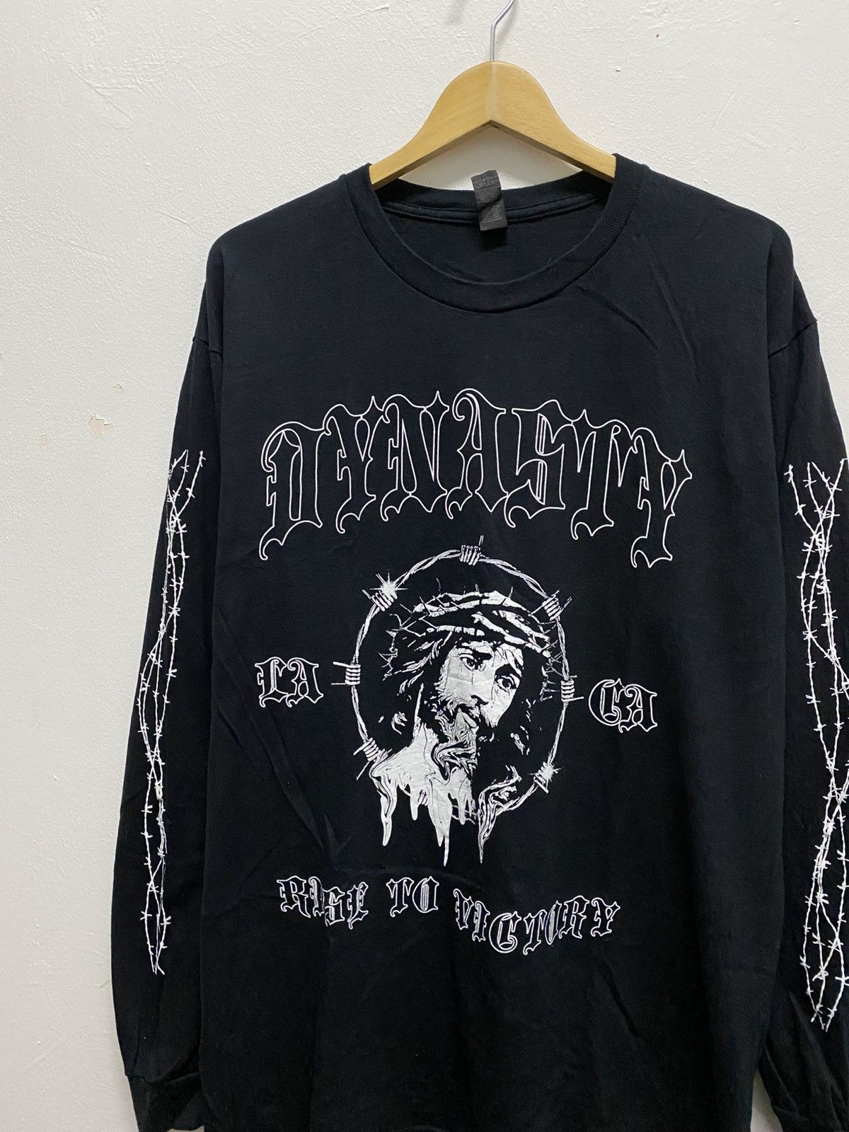 Vintage Vintage Jesus Shirt Size US L / EU 52-54 / 3 - 3 Thumbnail