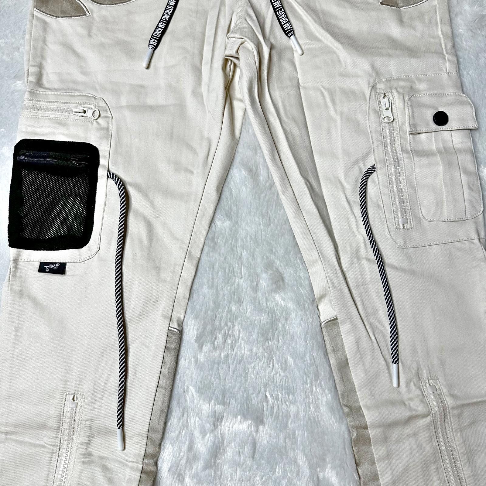 Designer NWT The Hideout Clothing Blossom Cargo Jogger Pants Men’s M Size US 32 / EU 48 - 9 Thumbnail