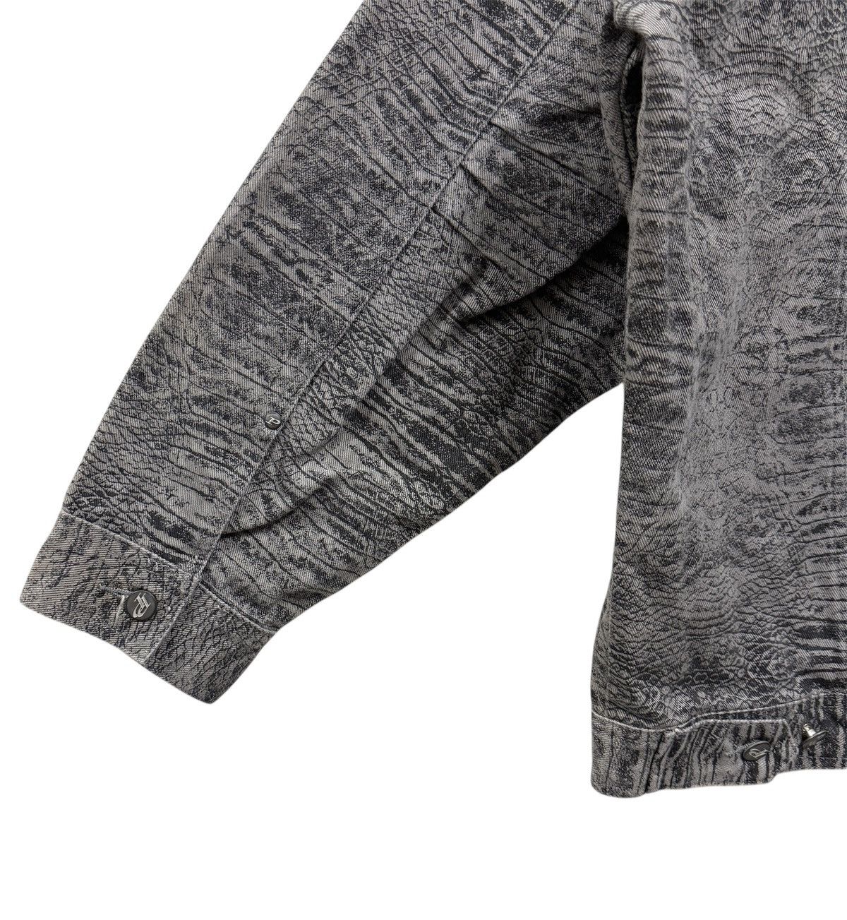 Marc Buchanan Vintage Pelle Pelle Marc Buchanan Python Snake Denim Jacket Size US XXL / EU 58 / 5 - 6 Thumbnail