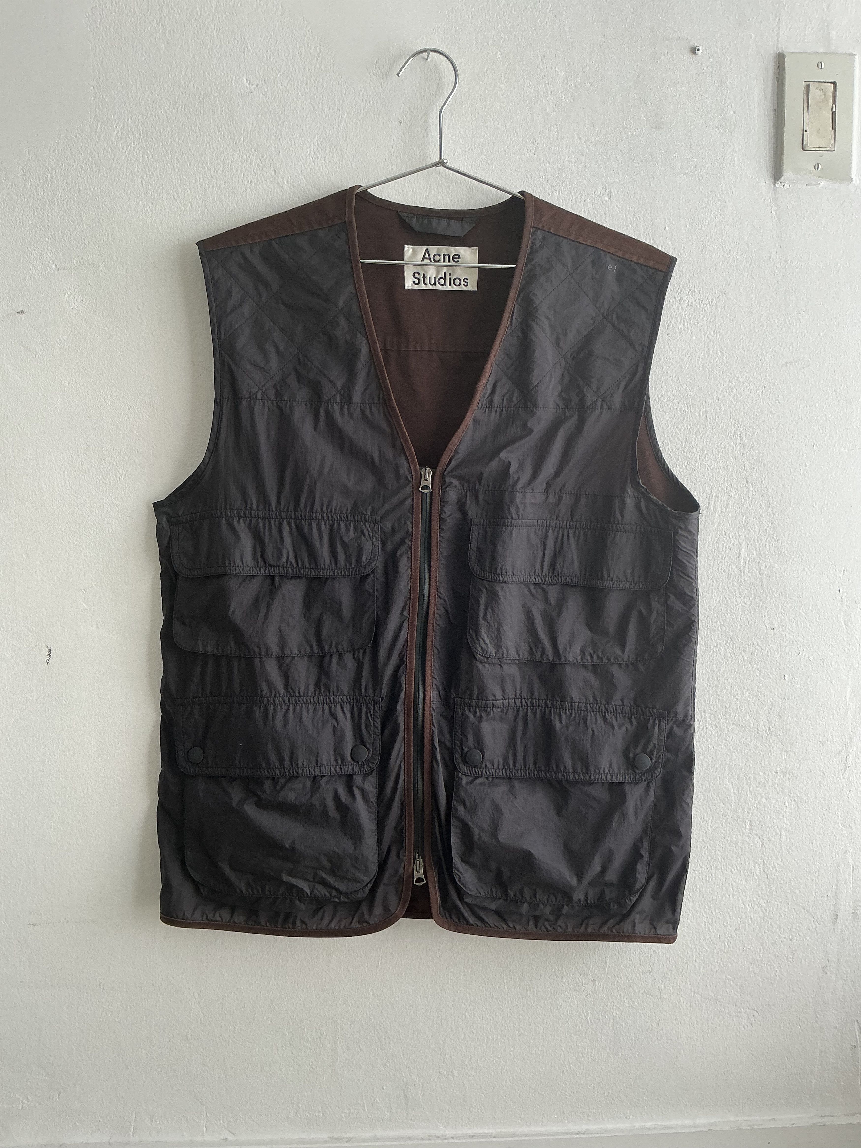 Acne Studios Black Ripstop Vest Size US M / EU 48-50 / 2 - 1 Thumbnail