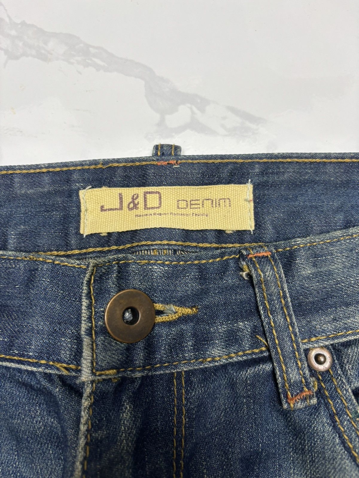 Hysteric Glamour × Junya Watanabe Vintage Clawmark Denim Junya Watanabe Style Lgb Baggy Jeans Size US 32 / EU 48 - 9 Thumbnail