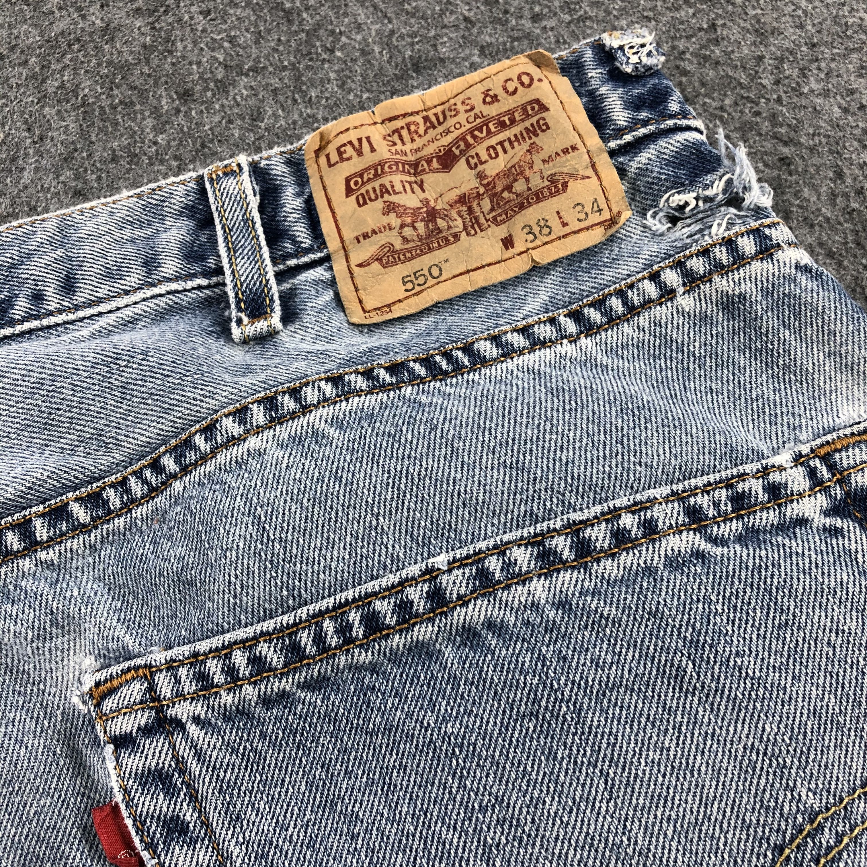 Levi's × Vintage Vintage Light Wash Levis 550 Jeans-JM1851 Size US 38 / EU 54 - 6 Thumbnail