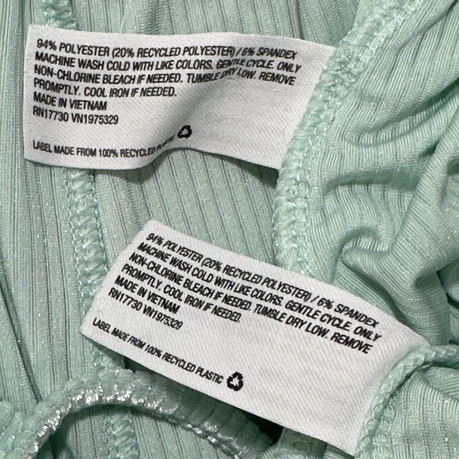Other Colsie Pajama Set Medium Mint Green Tank Top Shorts Size ONE SIZE - 6 Thumbnail