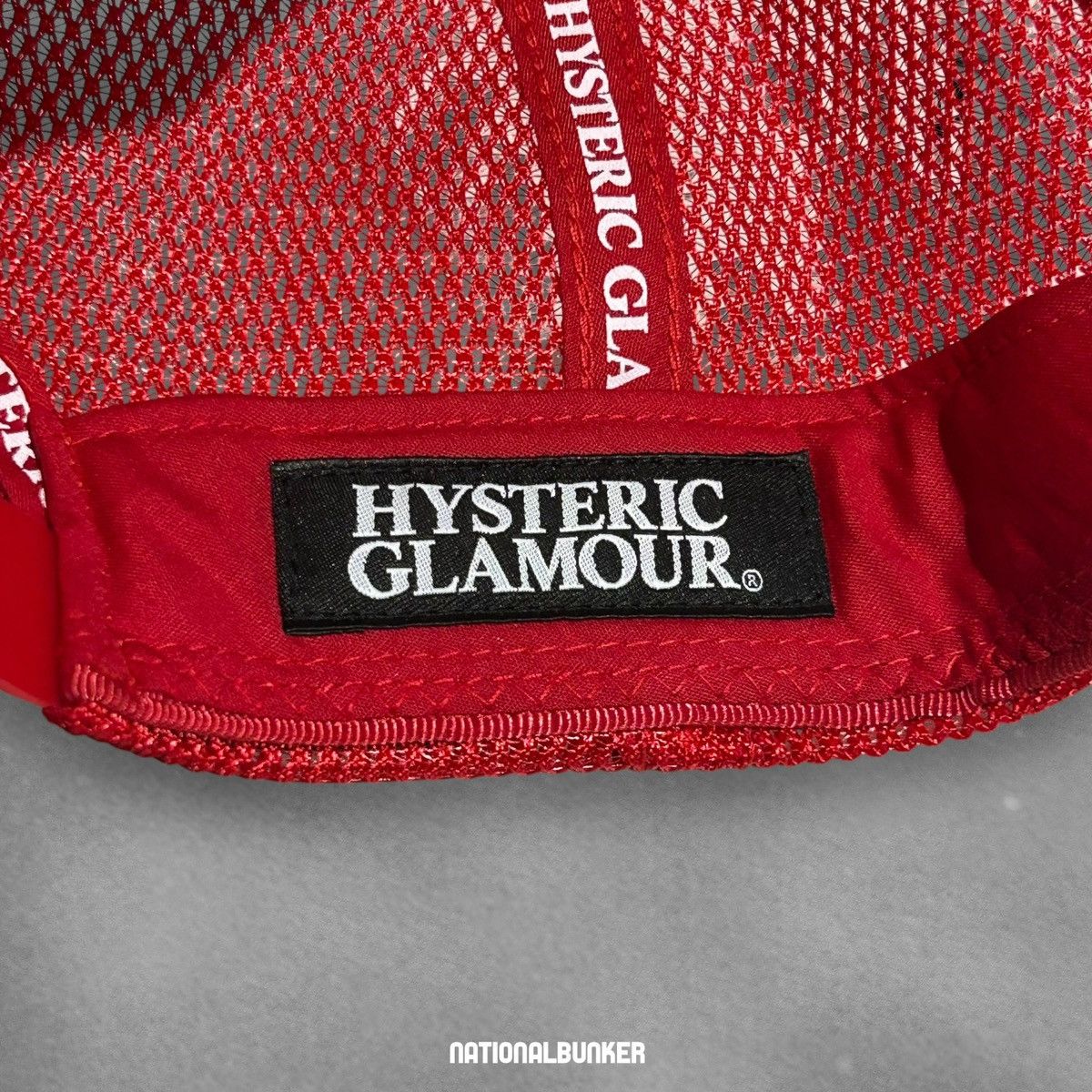 Hysteric Glamour „Hell“ Girl Cap Red