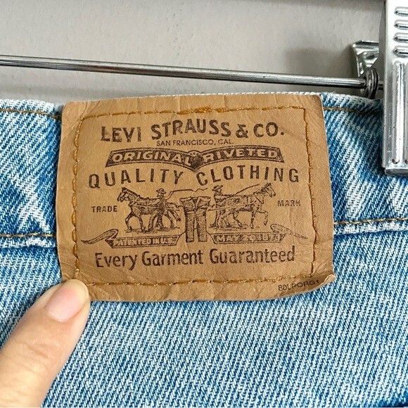 Levi's Vintage Levi's Orange Tab Straight Jeans - 30" (cropped) Size 30" / US 8 / IT 44 - 9 Thumbnail