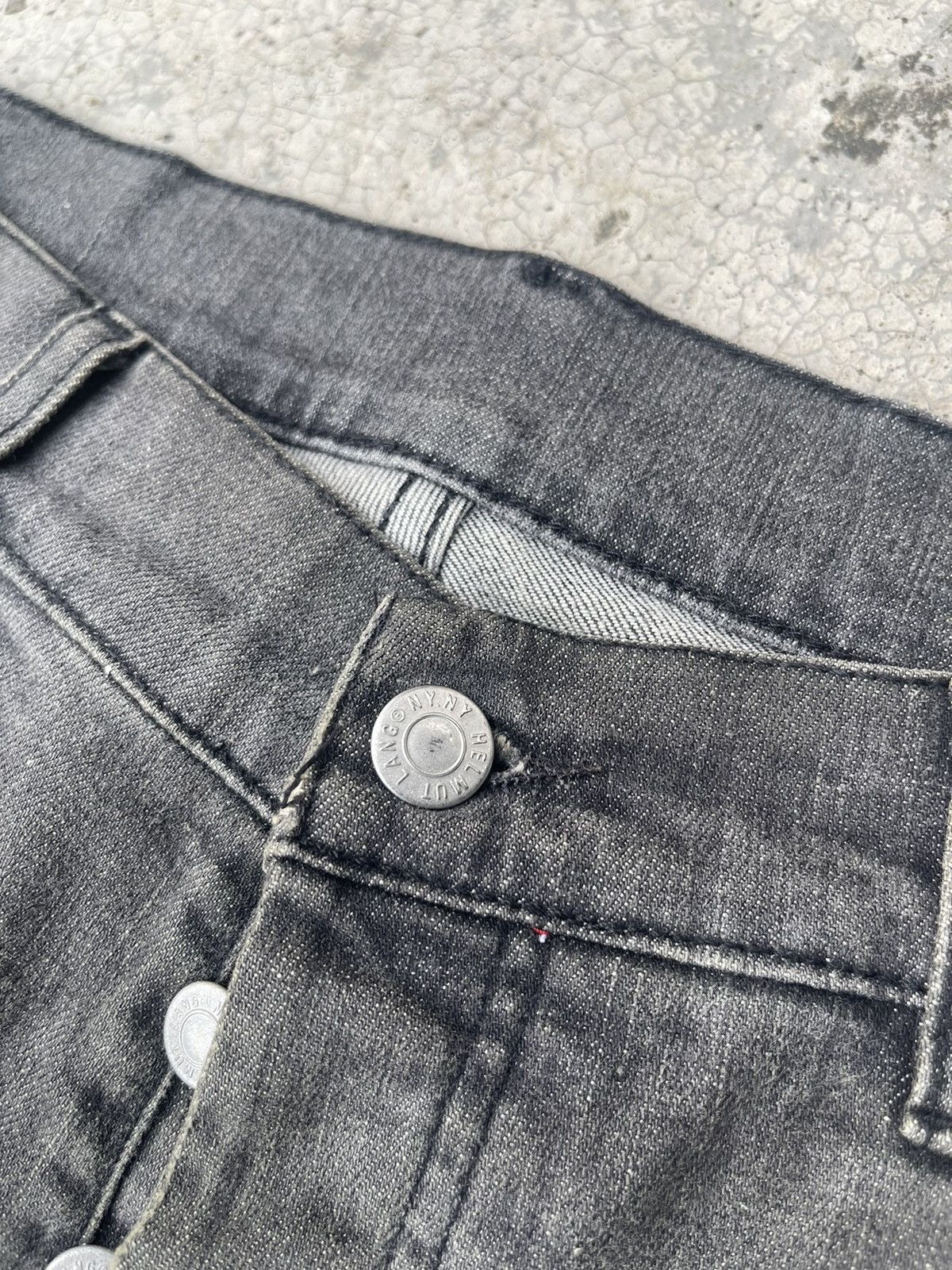 Helmut Lang Helmut Lang Denim Jeans Black Faded W32 L39 Made In Italy Size US 32 / EU 48 - 3 Thumbnail