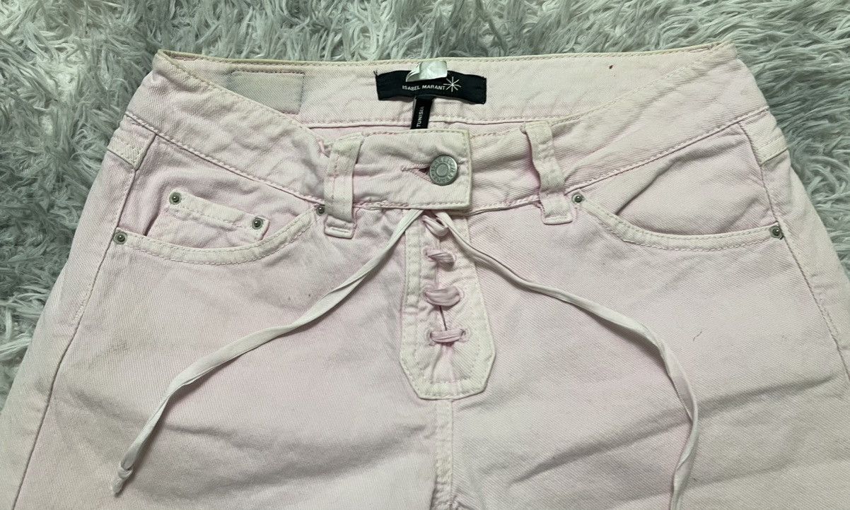 Isabel Marant ISABEL MARANT DENIM SHORT PANT CHOPPED BOTTOM Size 27" / US 4 / IT 40 - 6 Thumbnail