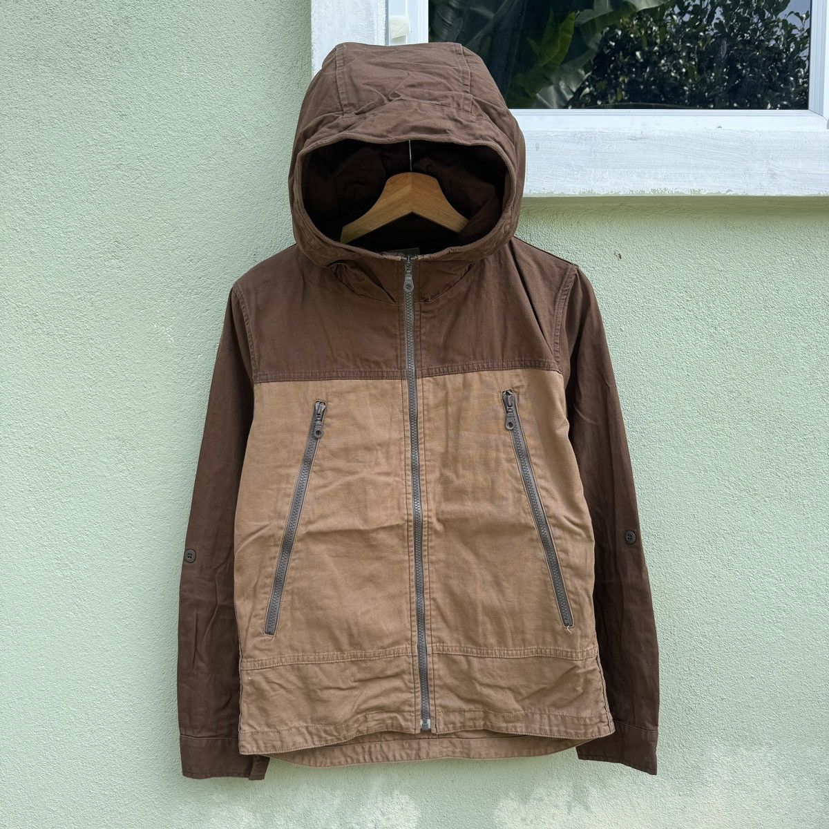Japanese Brand Ships Jet Blue Hooded Jacket Size US M / EU 48-50 / 2 - 1 Thumbnail