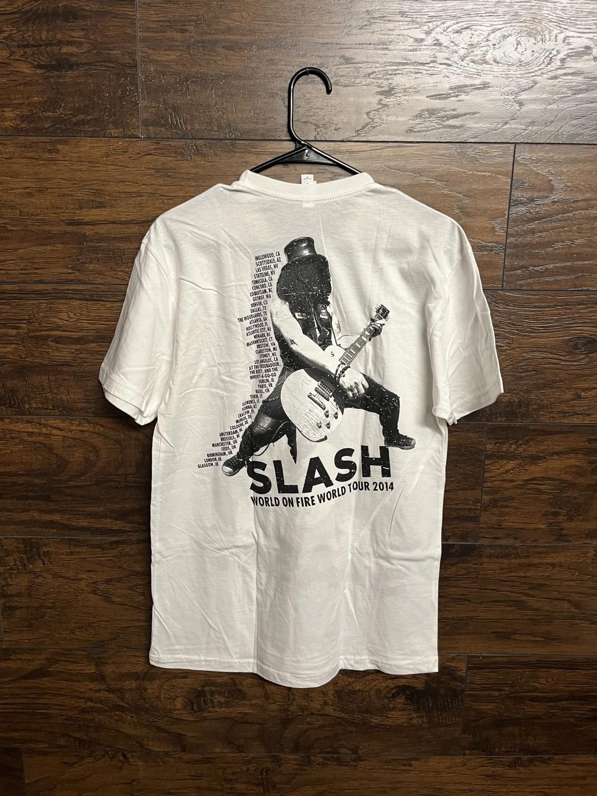 Designer Slash T-shirt World On Fire Tour 2014 Slash Shirt - XXL Size US XXL / EU 58 / 5 - 2 Thumbnail