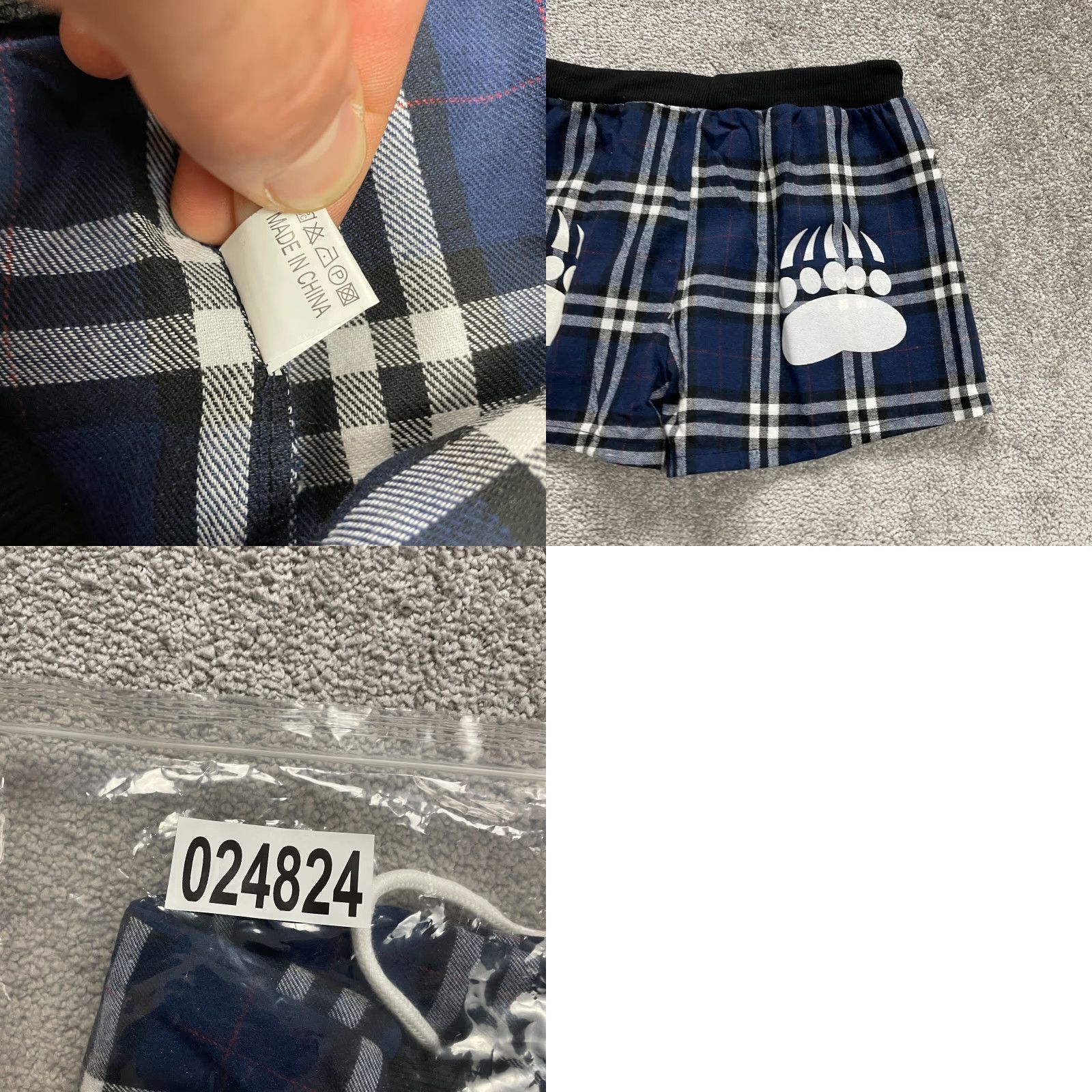 Vintage VINTAGE Eagle Ridge Cana Collection Sweat Shorts Womens S Blue Plaid NWT New Size 28" / US 6 / IT 42 - 9 Thumbnail