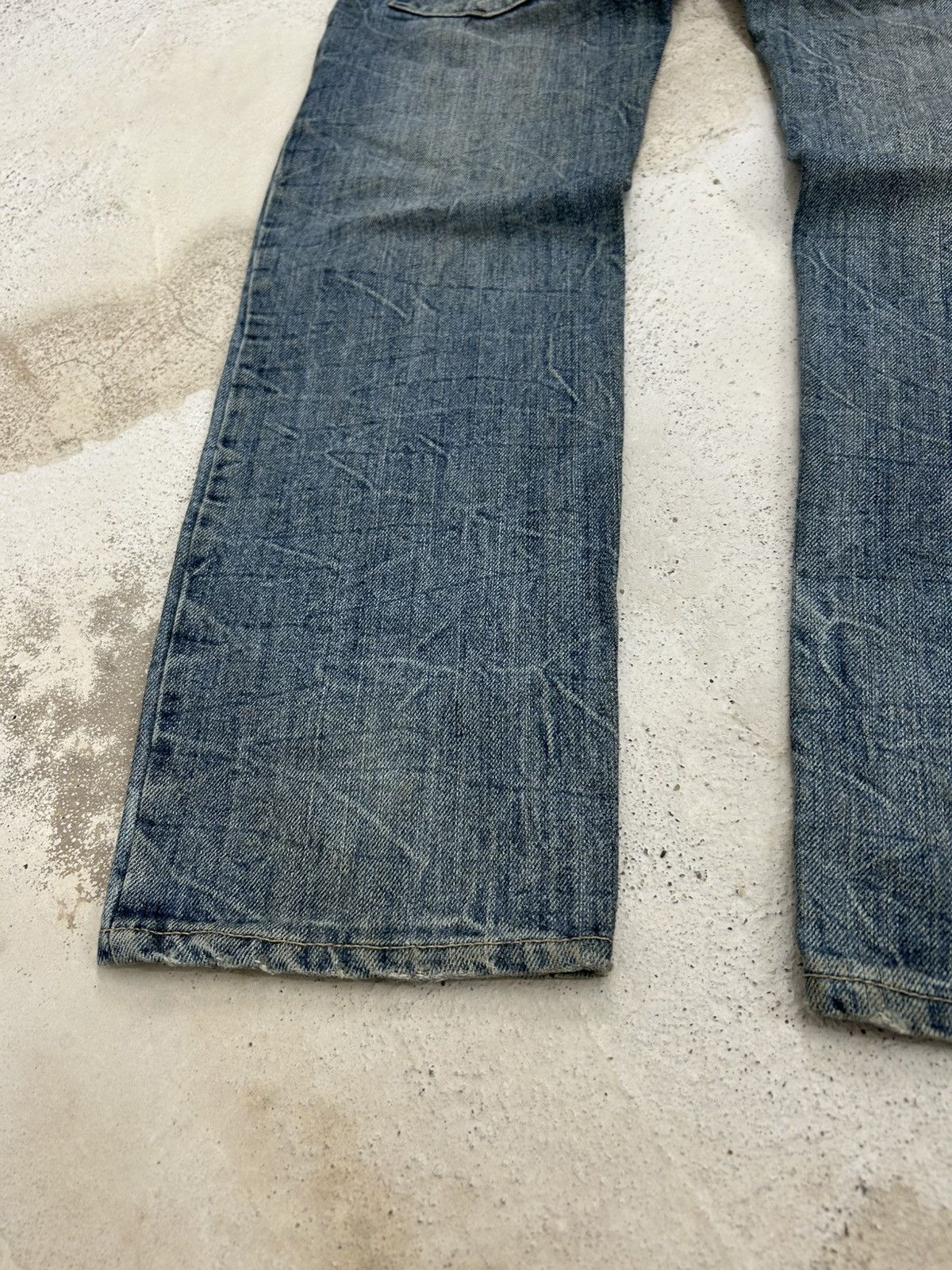 GOSTAR DE FUGA Vintage Funky Fruit Double Waist Distressed Embroidery Size US 32 / EU 48 - 5 Thumbnail