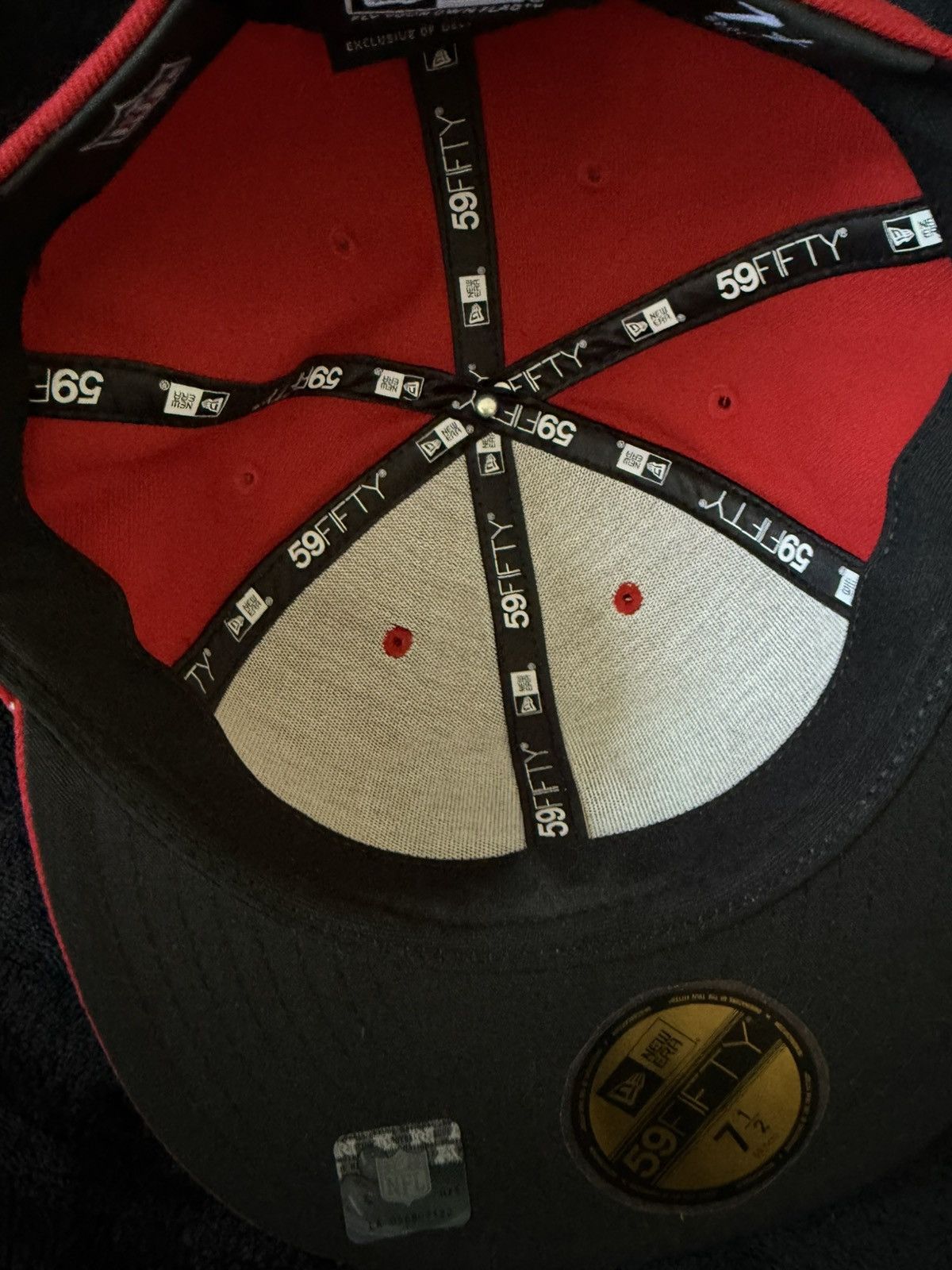 New Era 49ers Fitted Cap Size ONE SIZE - 7 Thumbnail