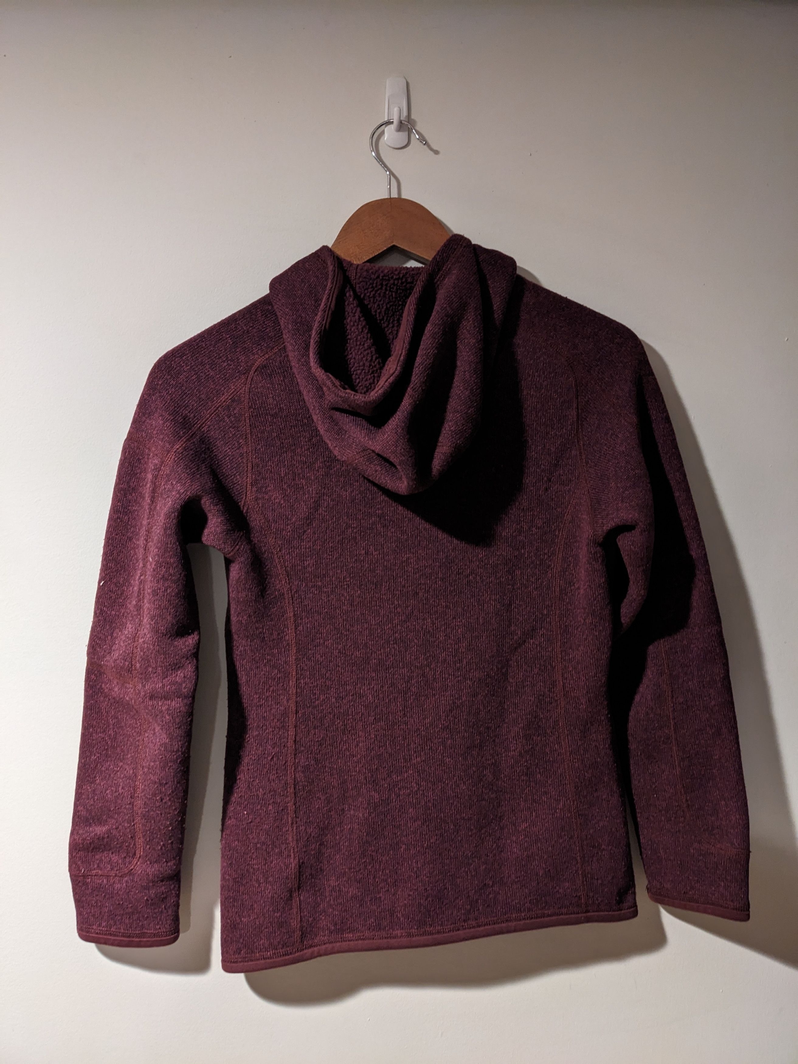 Designer × Patagonia Patagonia Womans Dark Currant Better Sweater Full-Zip Hoody Size XS / US 0-2 / IT 36-38 - 5 Thumbnail
