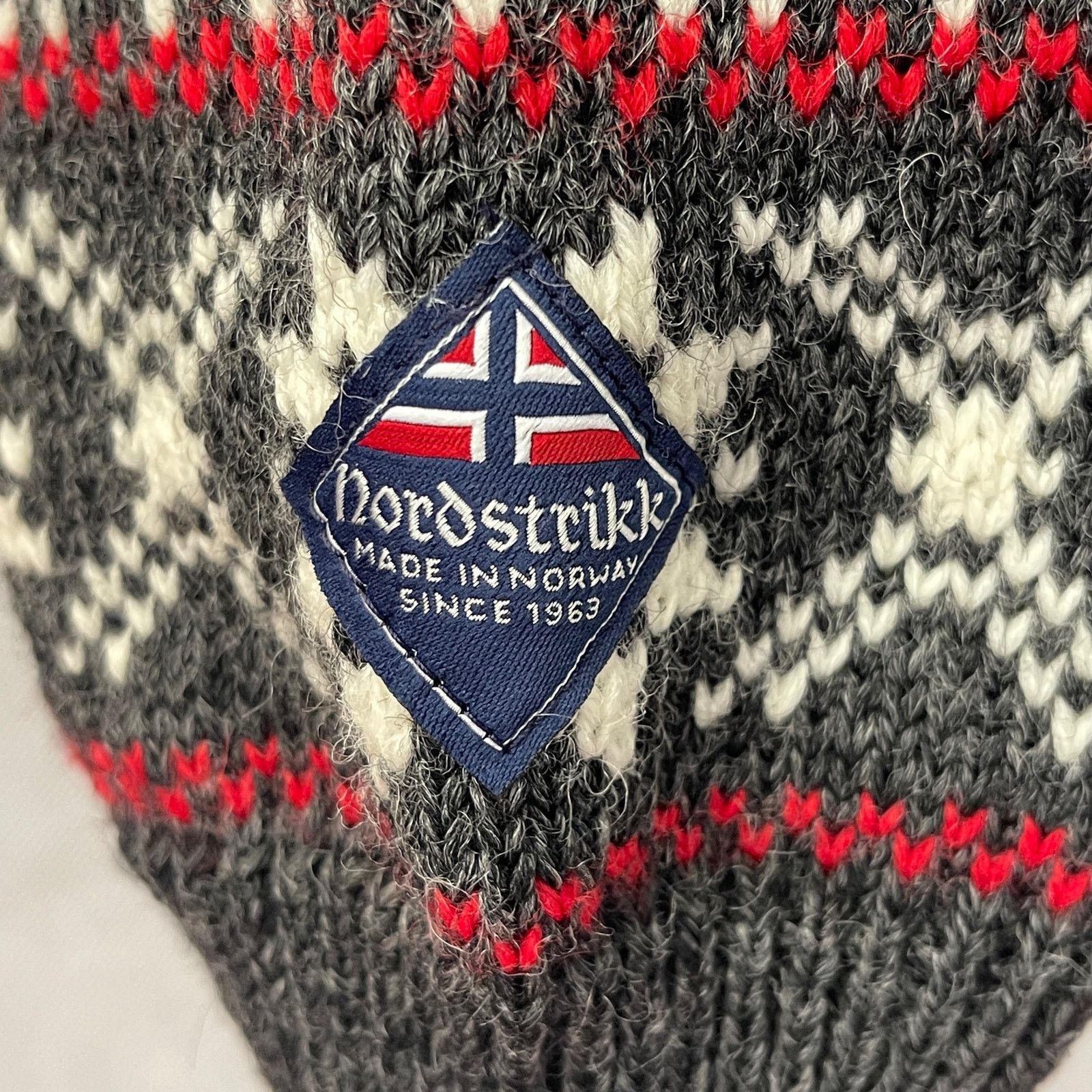 Vintage Nordstrikk Traditional Norwegian Mock Neck Sweater Size L Size US L / EU 52-54 / 3 - 5 Thumbnail