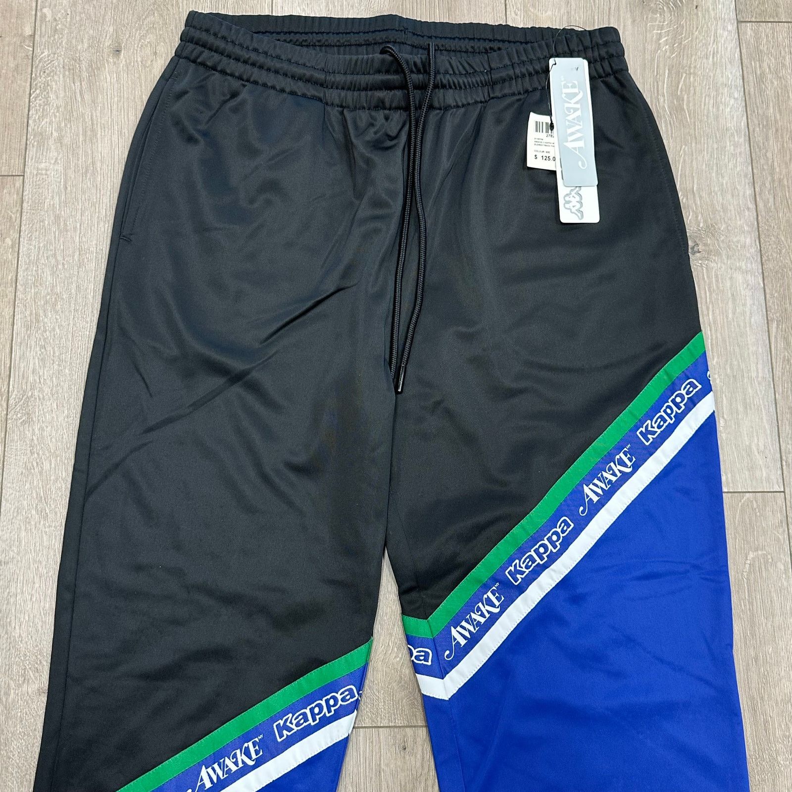Awake NY × Kappa FW19 Awake x Kappa Eldred Track Pants Blue/Royal size Large Size US 34 / EU 50 - 2 Thumbnail