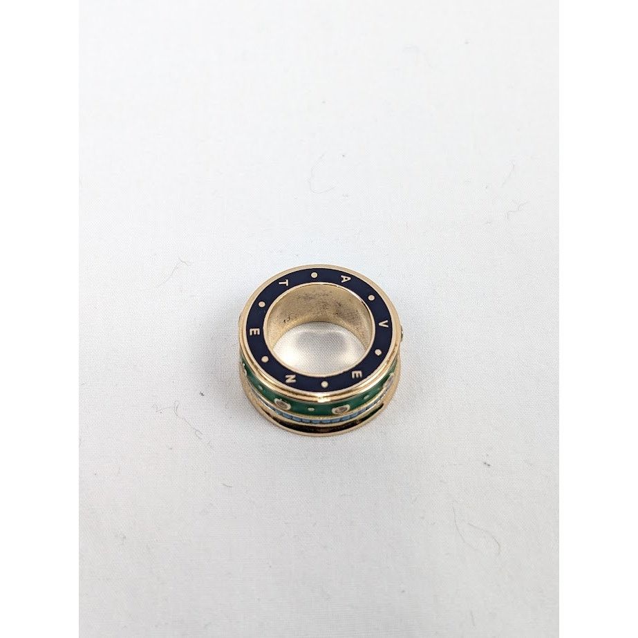 Bottega Veneta o1rshd1 Size: 13 / Ring in Gold Silver Turquoise Size ONE SIZE - 2 Thumbnail