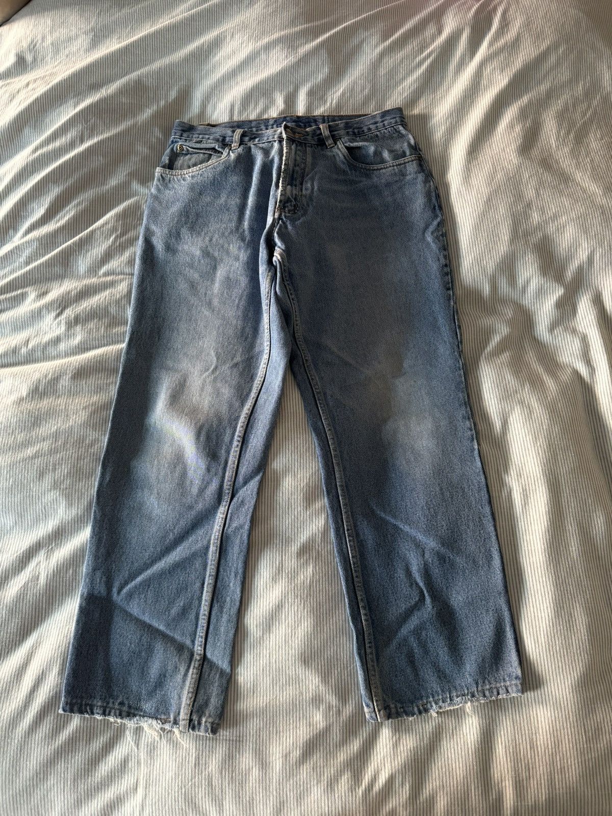Vintage Blue Jeans Size US 33 - 1 Preview