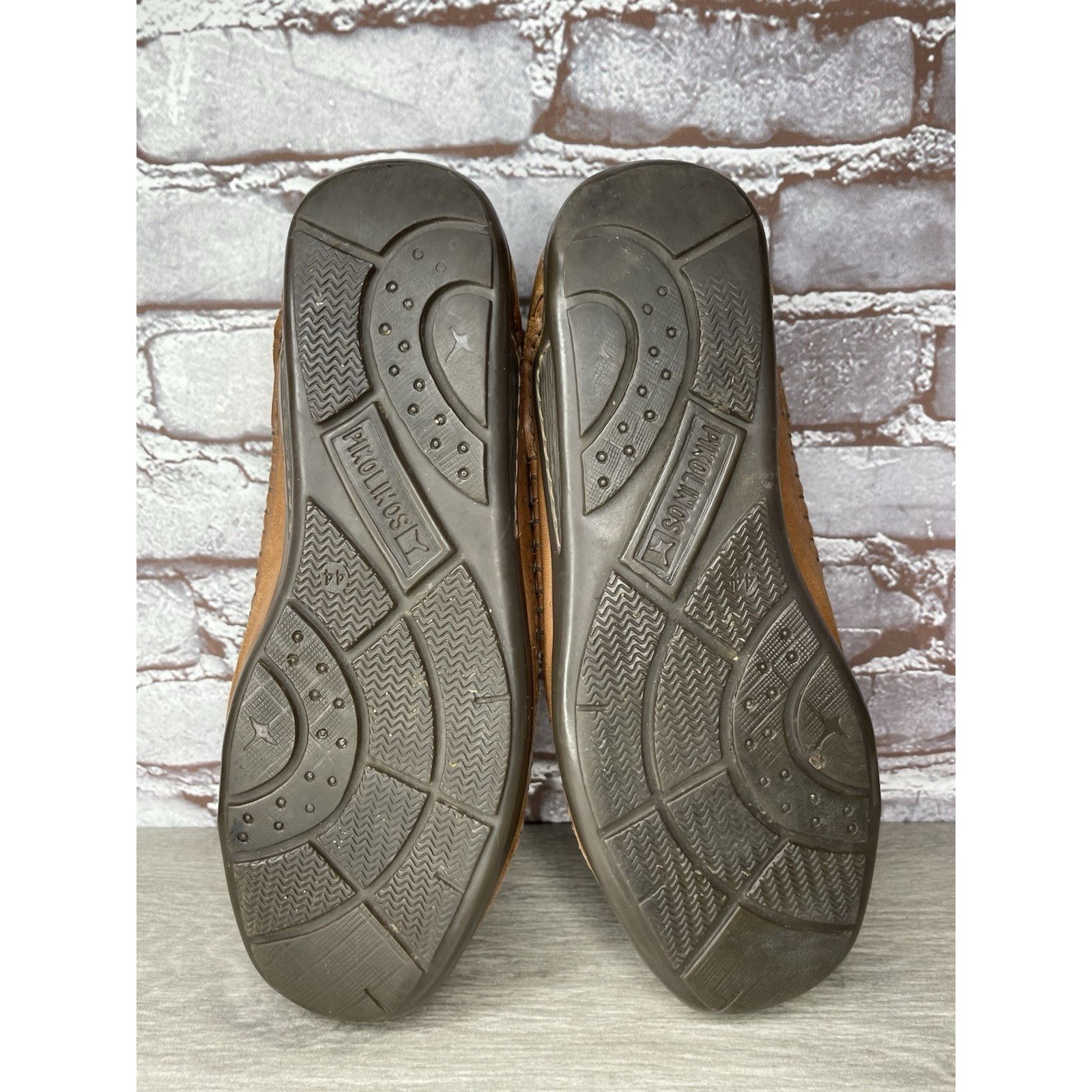 The Unbranded Brand Pikolinos Brown Leather Slip On Moc Driving Loafers Shoes Me Size US 11 / EU 44 - 6 Thumbnail