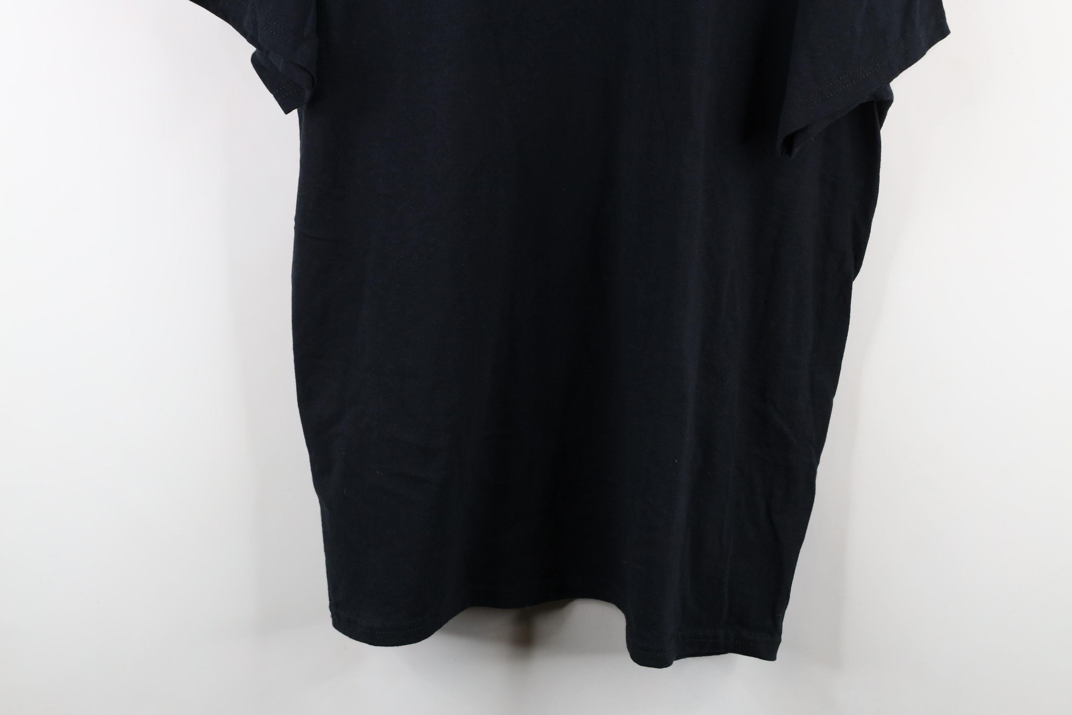 Vintage Vintage 90s Streetwear Short Sleeve Cotton T-Shirt Black Size US XL / EU 56 / 4 - 3 Thumbnail
