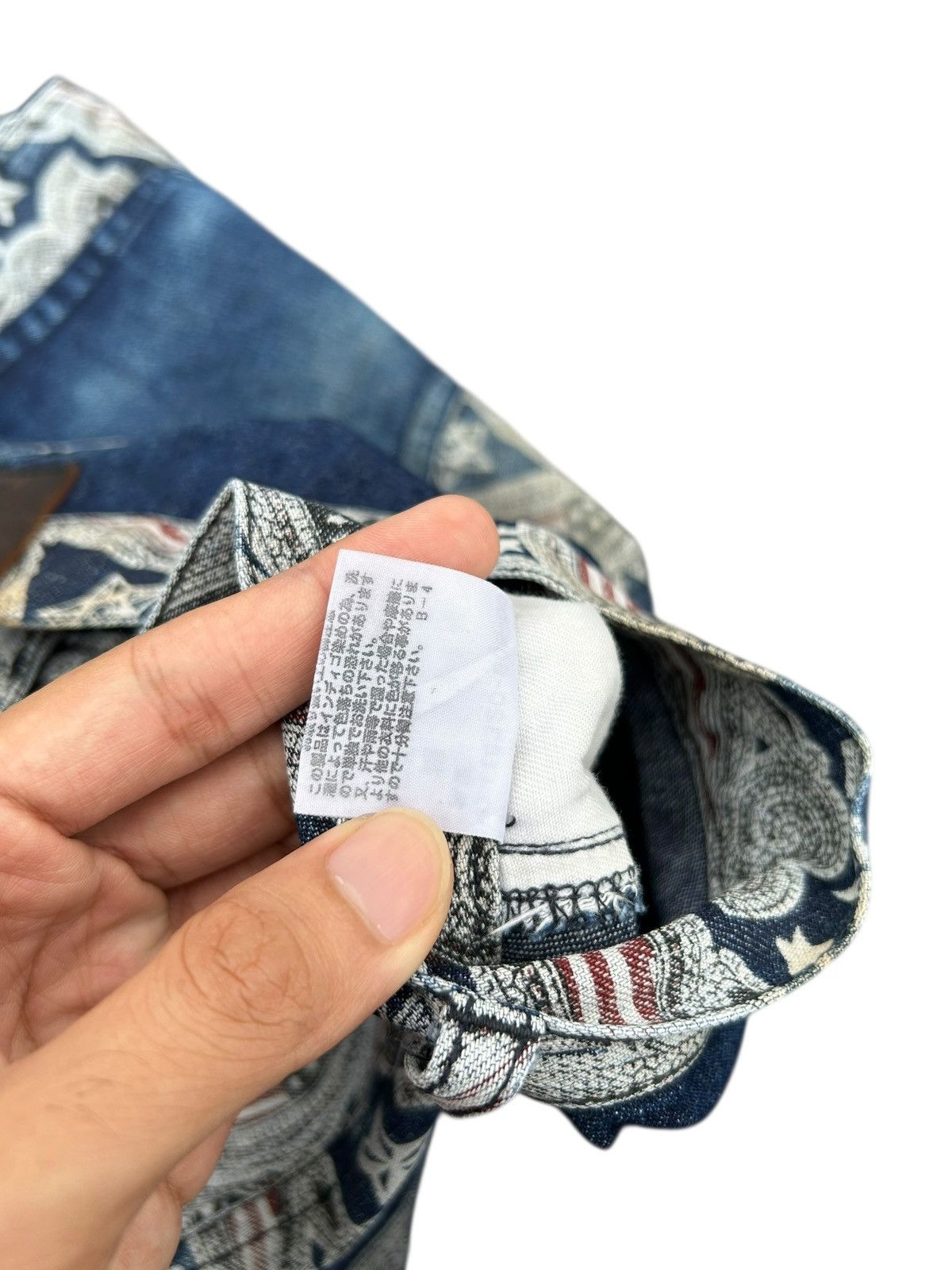 Hysteric Glamour × Japanese Brand × KMRii FLARE HAGI VINTAGE BATSU BOYS PUNK DISTRESSED DENIM JEANS Size US 30 / EU 46 - 9 Thumbnail
