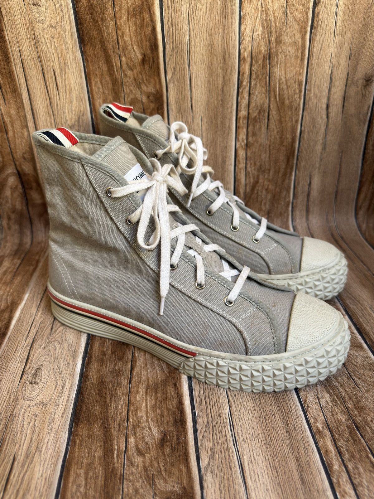 Thom Browne Sky blue collegiate sneaker Size US 10 / EU 43 - 1 Thumbnail