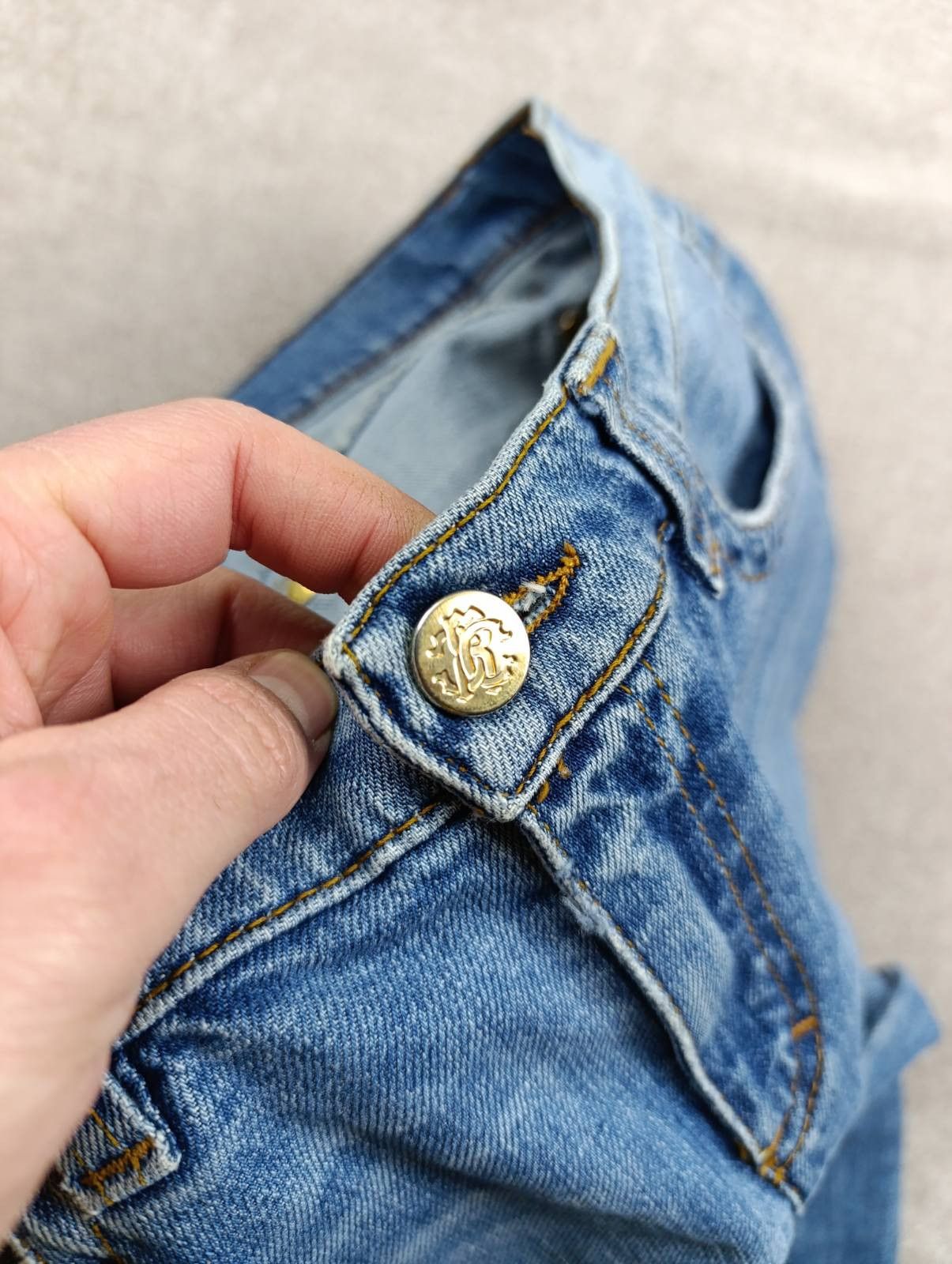 Roberto Cavalli ROBERTO CAVALLI WOMENS 2007 DENIM JEANS PANTS Size 32" / US 10 / IT 46 - 11 Thumbnail