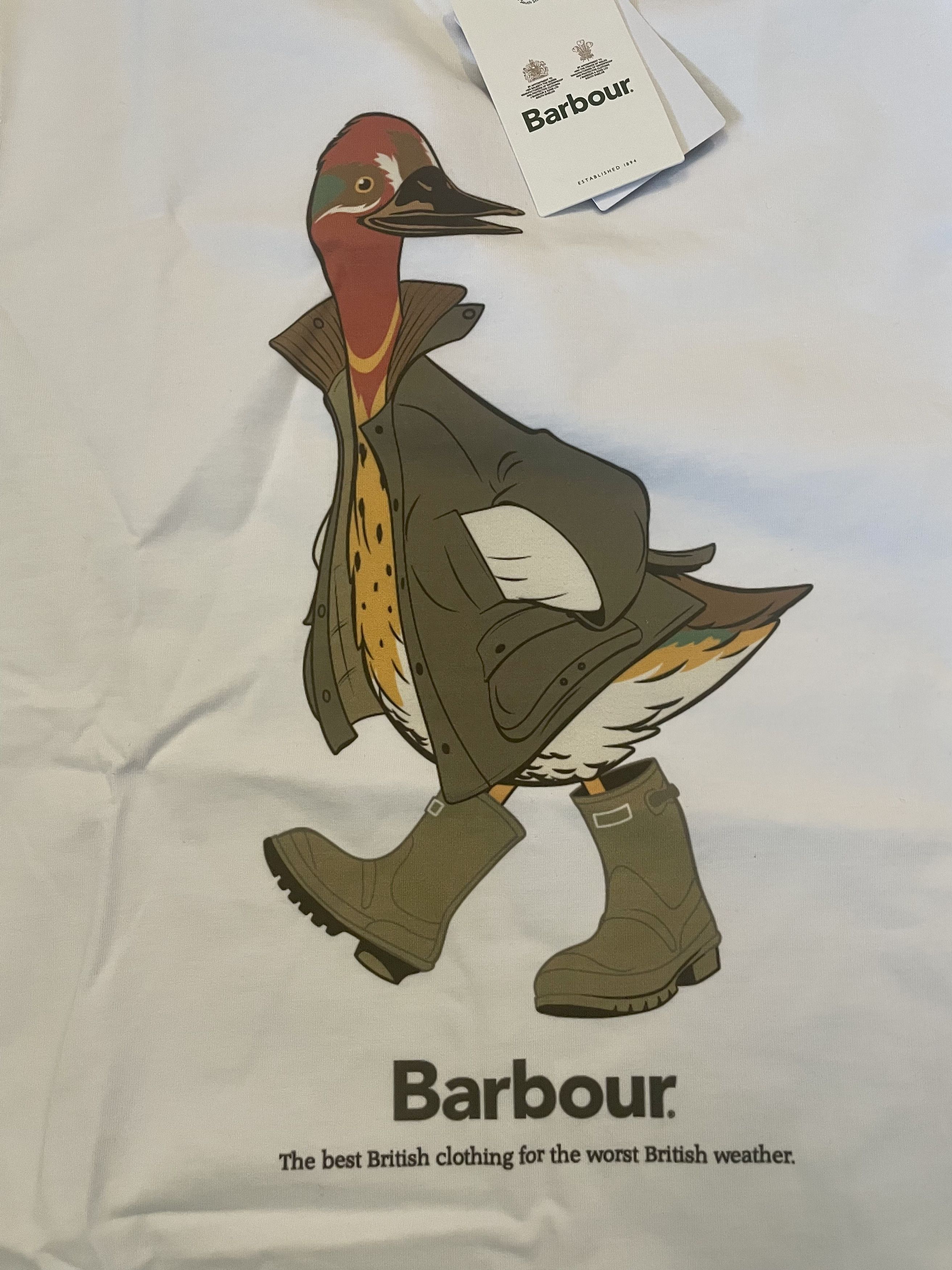 Barbour × Noah New Noah x Barbour Duck Tee T-Shirt Size US L / EU 52-54 / 3 - 3 Thumbnail