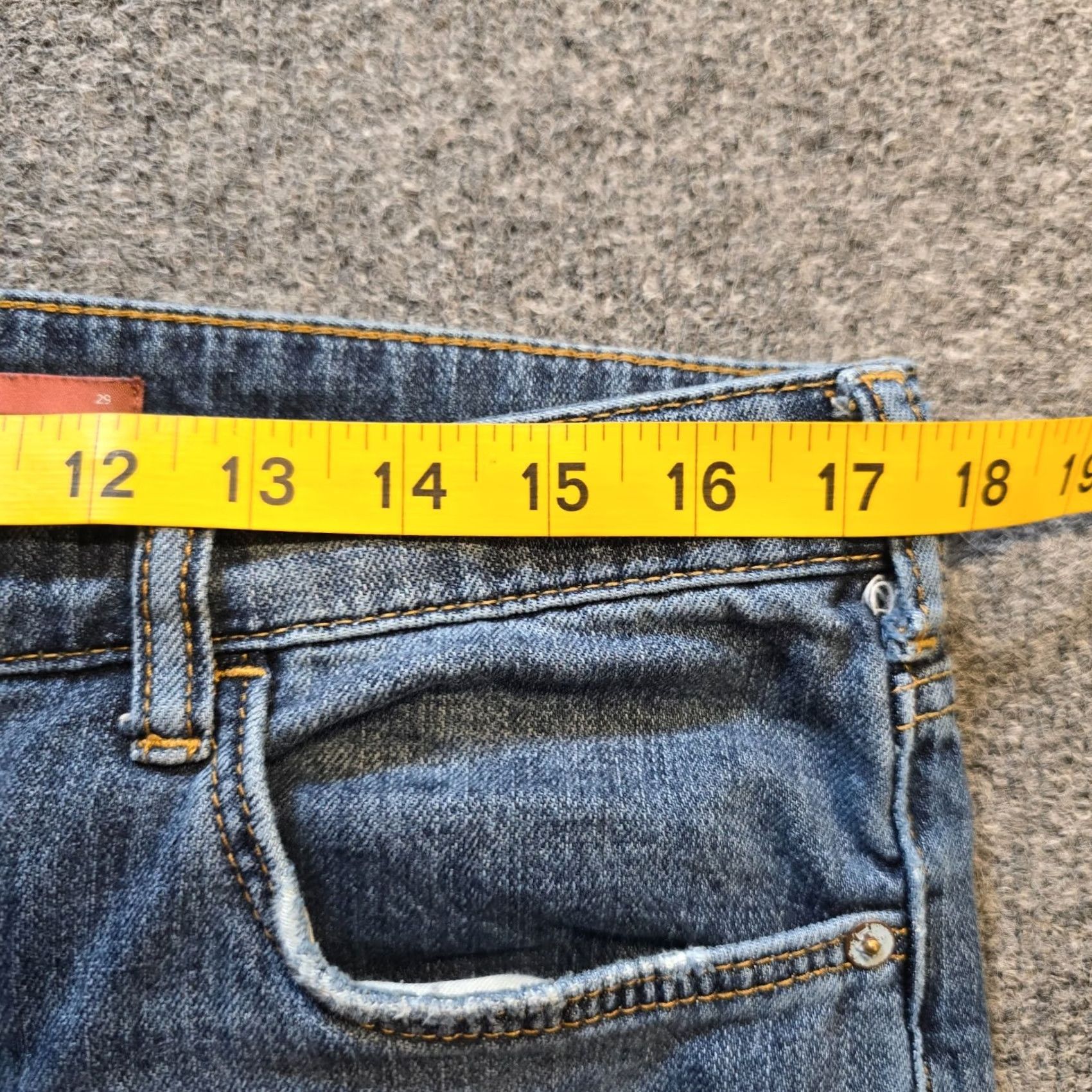 Vintage Pilcro Anthropologie Jeans Womens 29 Blue Heritage Boyfriend High Rise Capsule Jeans Size 29" - 6 Thumbnail