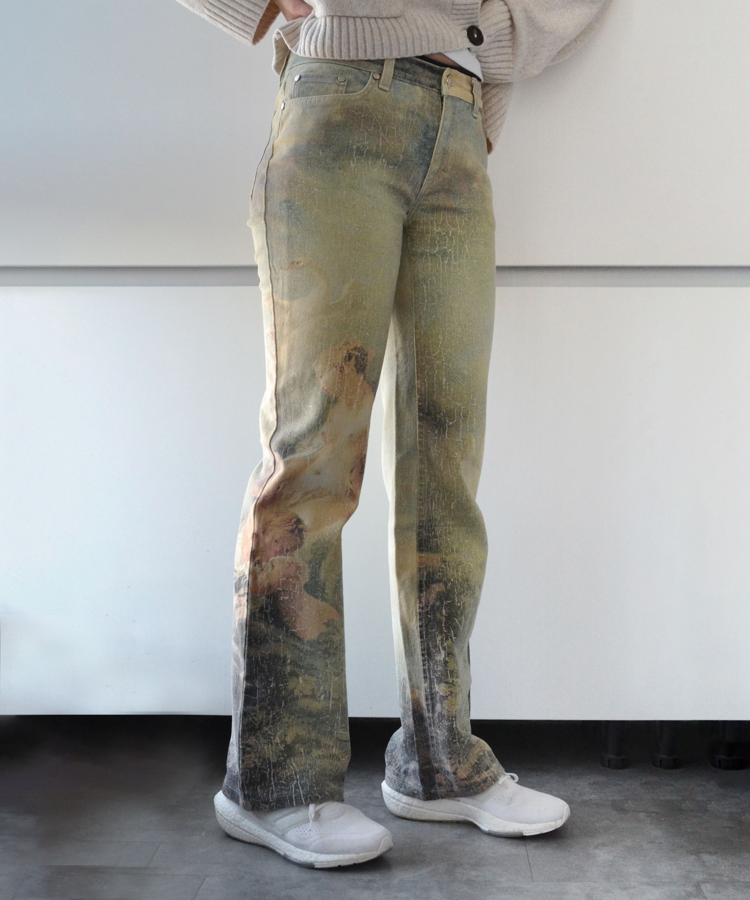 Roberto Cavalli Roberto Cavalli Jeans Pants Wild Leda Print Vintage Denim Size US 30 / EU 46 - 9 Thumbnail