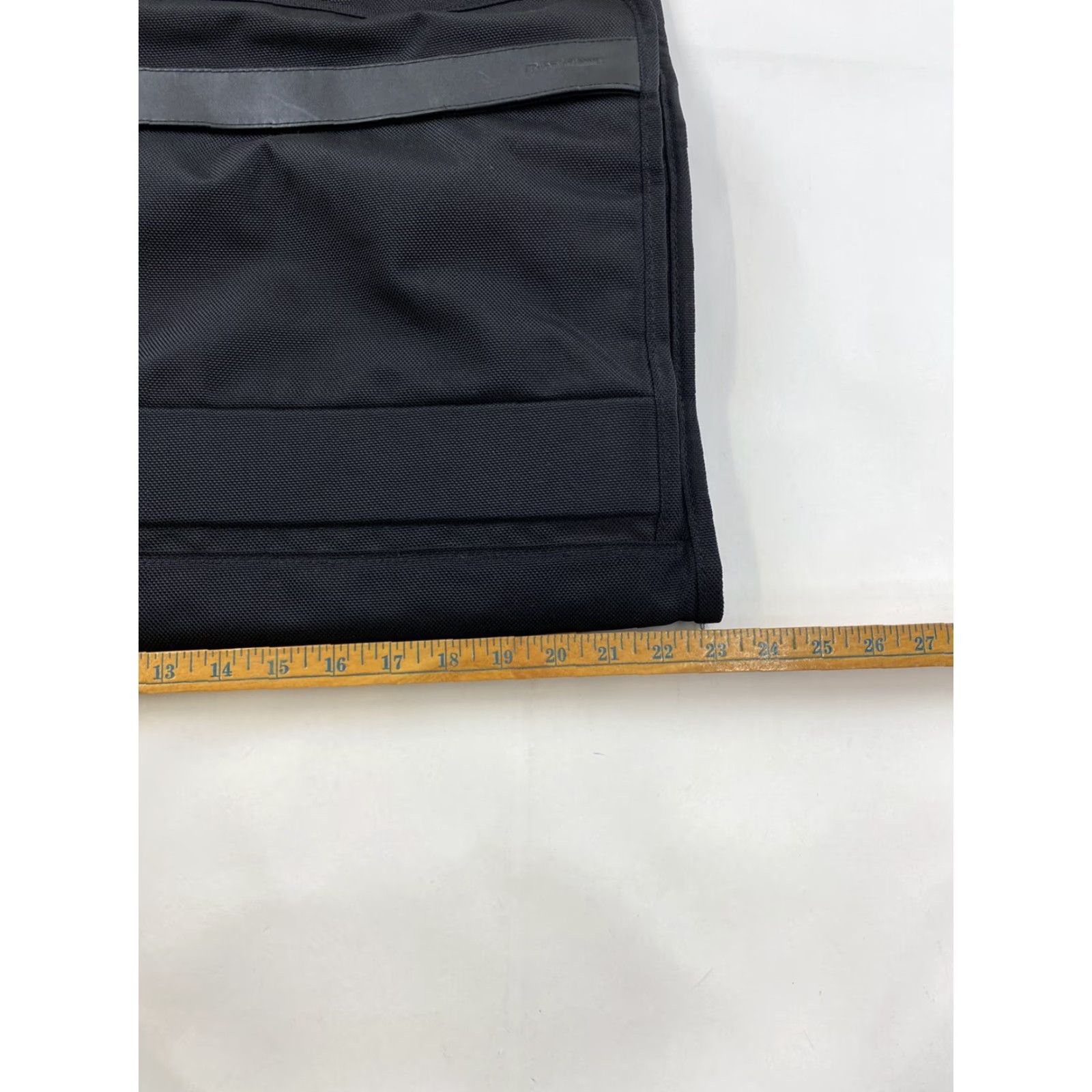 Vintage Brookstone Travel Garment Bag Black EUC Size ONE SIZE - 6 Thumbnail