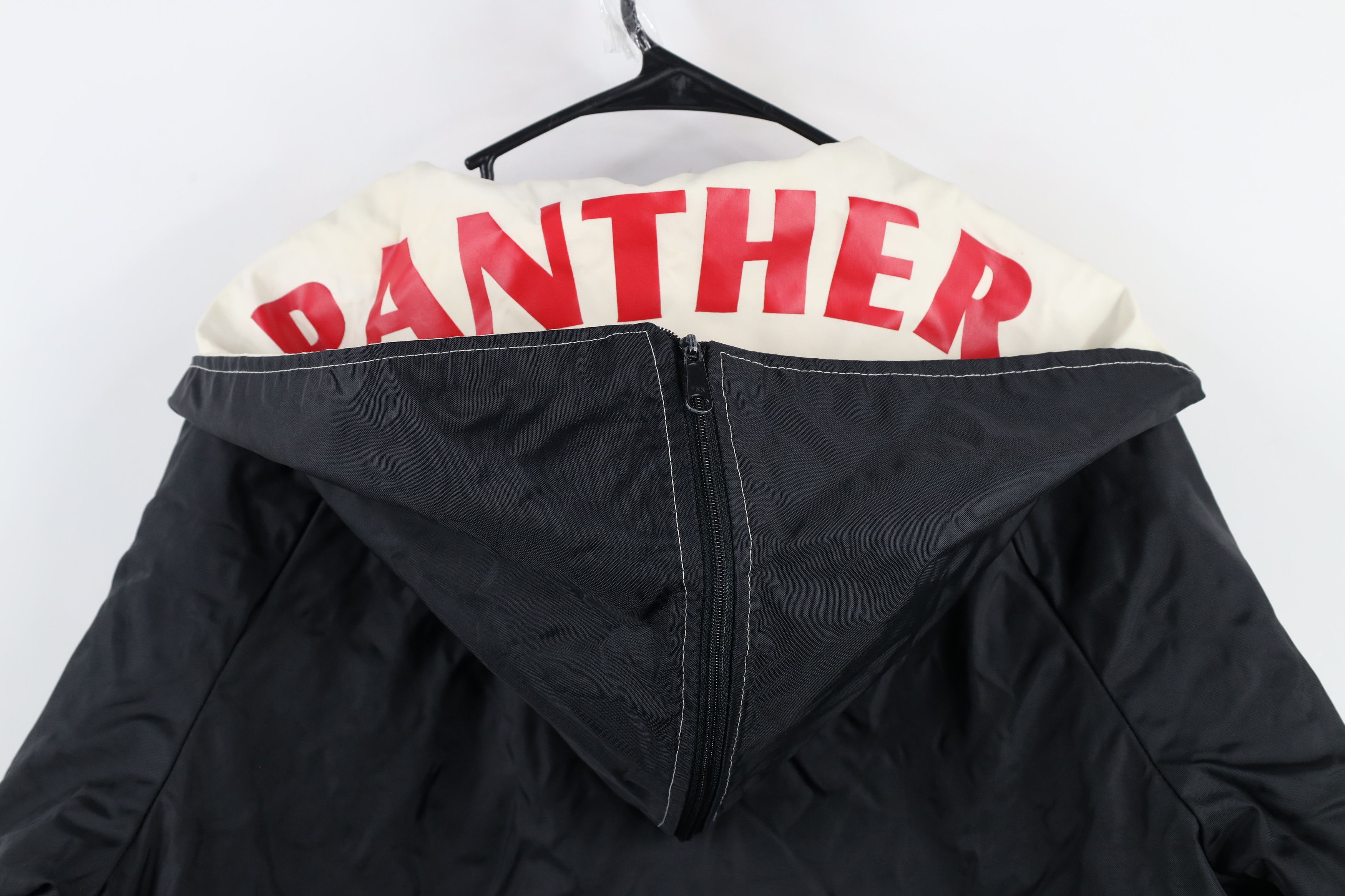 Vintage Vintage 90s Quilted Cape Collar Full Length Jacket Black Size US XL / EU 56 / 4 - 16 Thumbnail