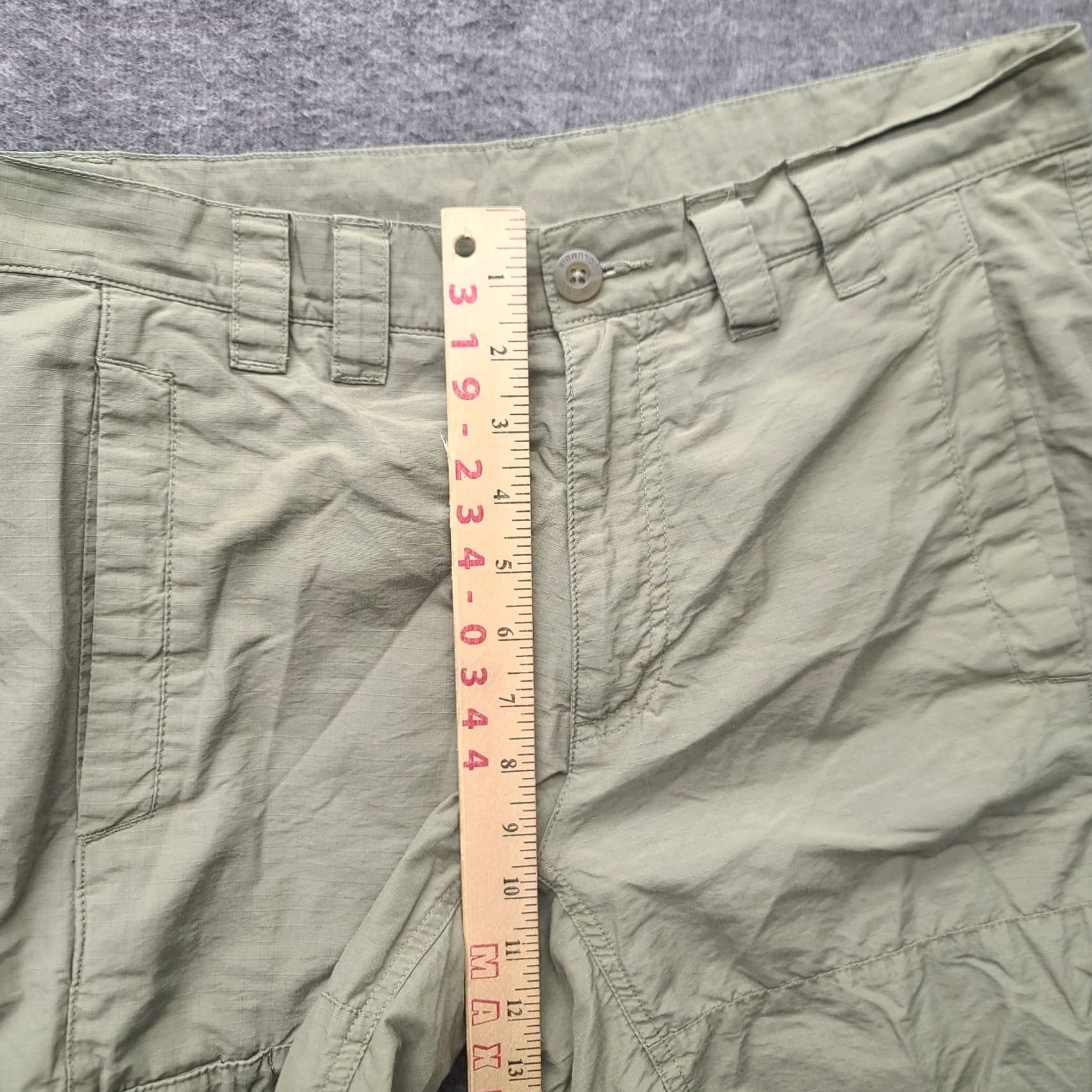 Vintage Columbia PFG Shorts Mens 32 Bahama II Regular Cargo Fishing Hiking Outdoors Green Cotton Nylon Polyester Canvas UlV 10in Inseam Size US 32 / EU 48 - 5 Thumbnail