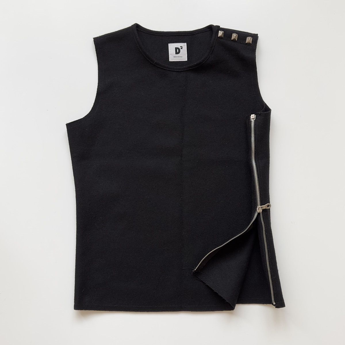 Dsquared2 Dsquared2 F/W 1999 Wool Studded Vest Size US M / EU 48-50 / 2 - 6 Thumbnail