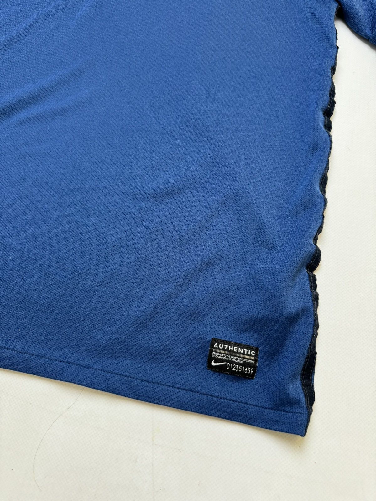 Nike Rare vintage France Nike soccer jersey drill y2k Size US L / EU 52-54 / 3 - 3 Thumbnail